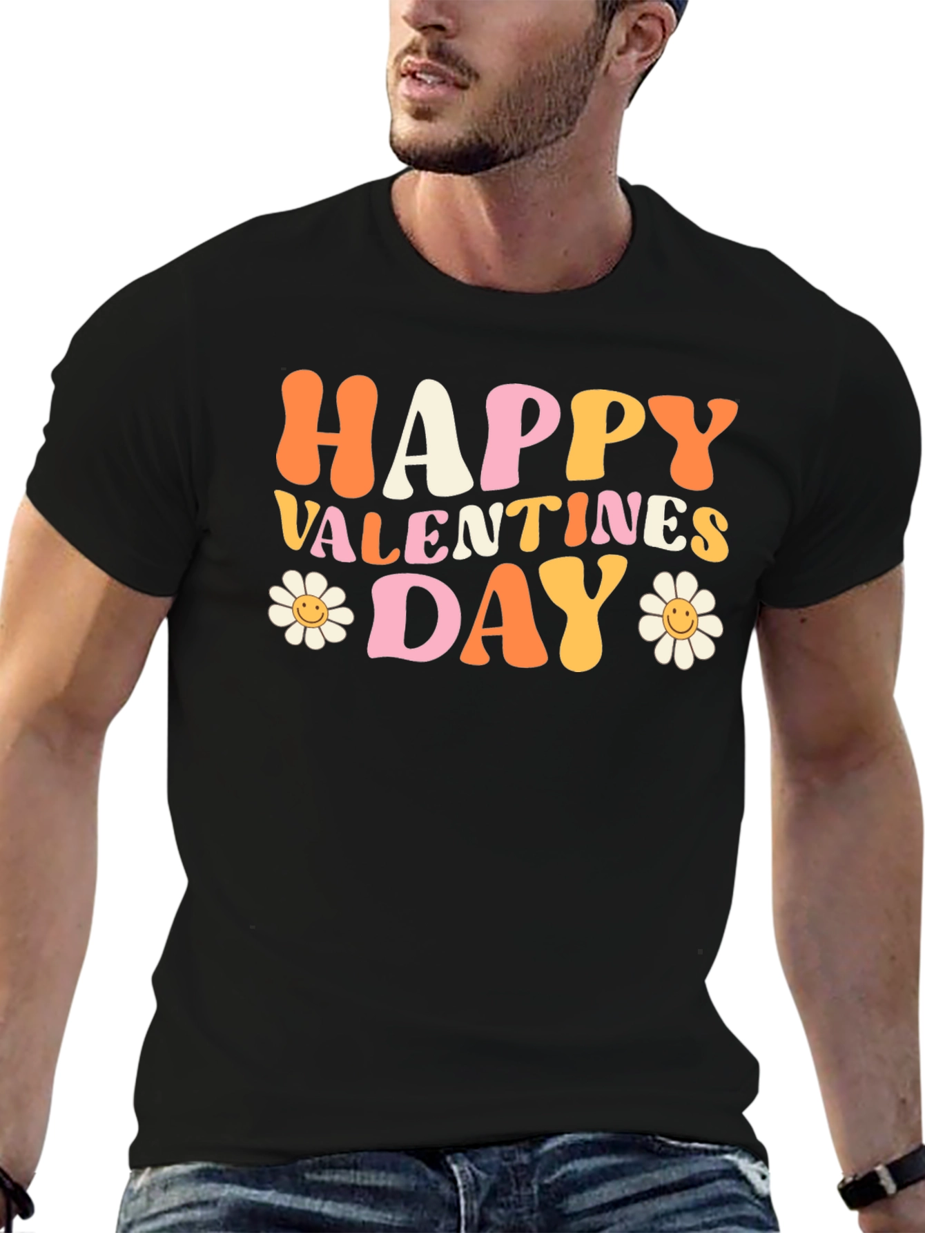 Happy Valentines Day Graphic T-Shirt