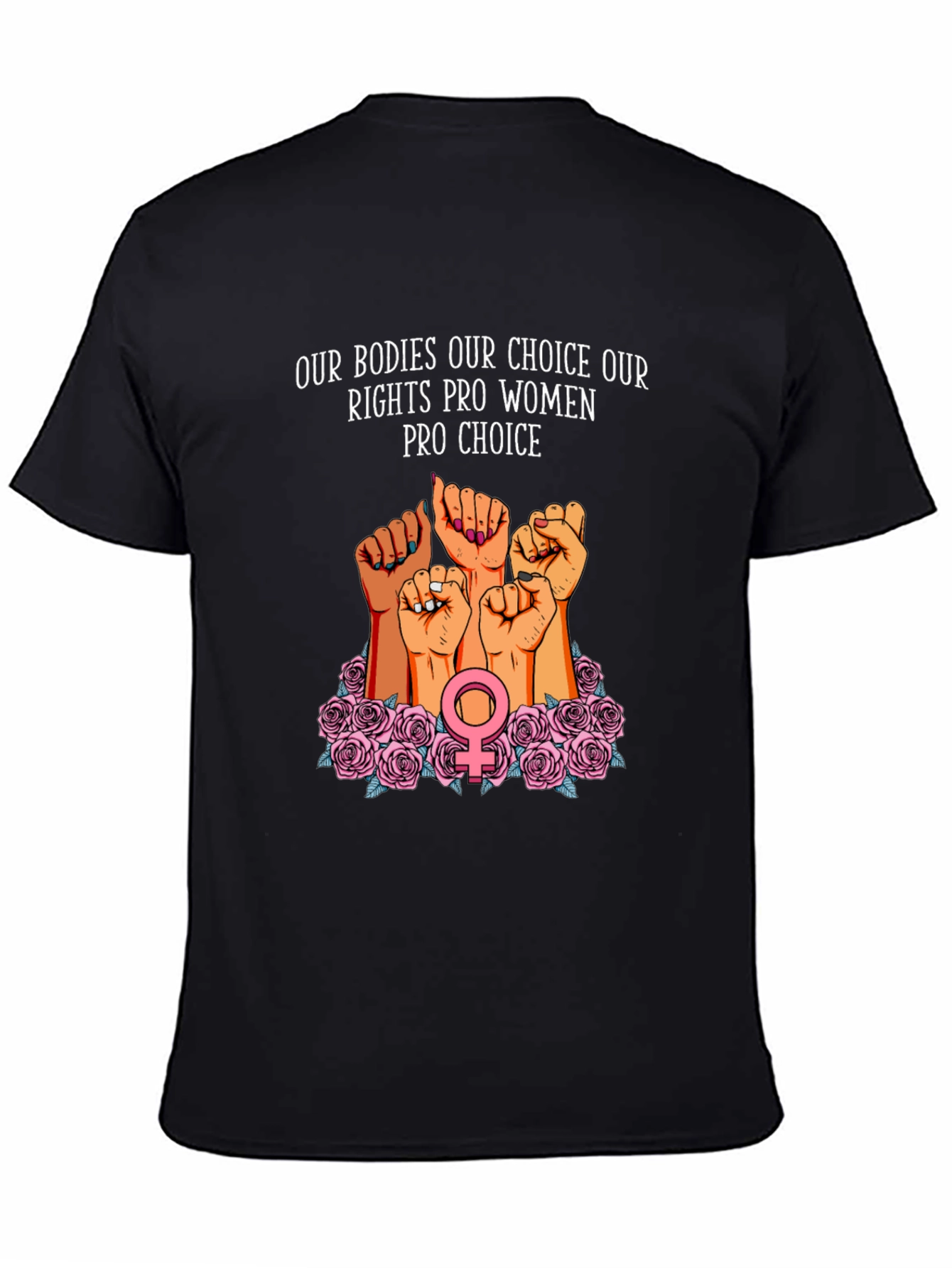 Pro-Choice Womens Rights Graphic T-Shirt