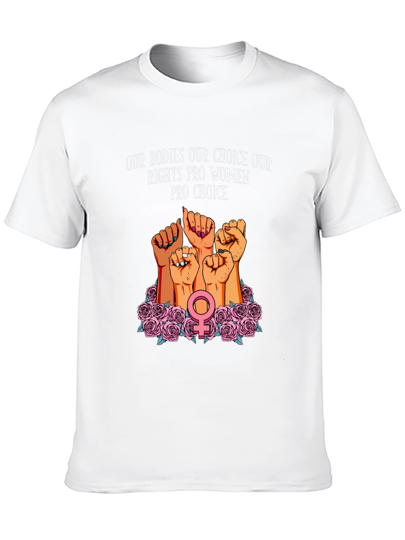 Pro-Choice Womens Rights Graphic T-Shirt