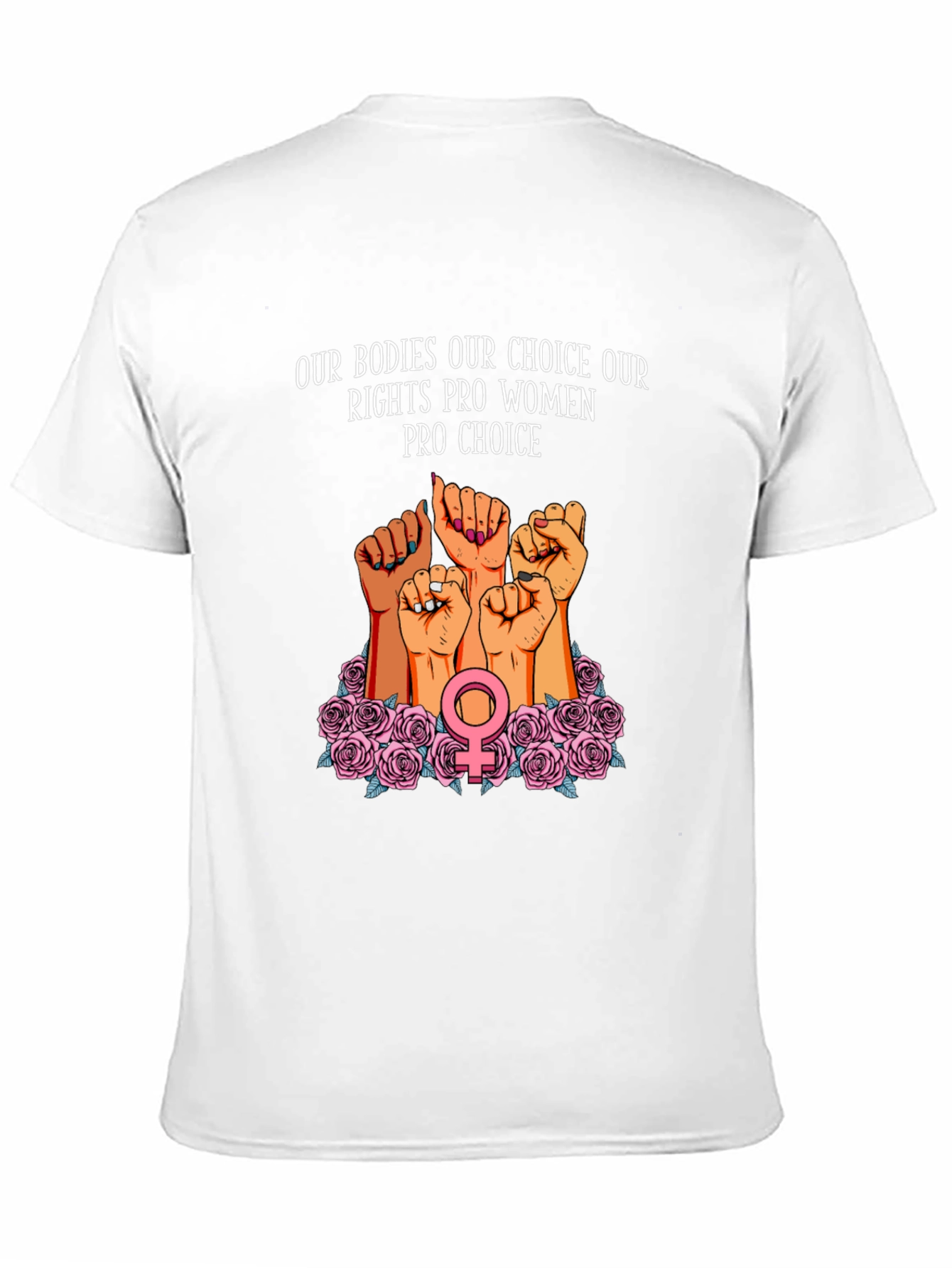 Pro-Choice Womens Rights Graphic T-Shirt