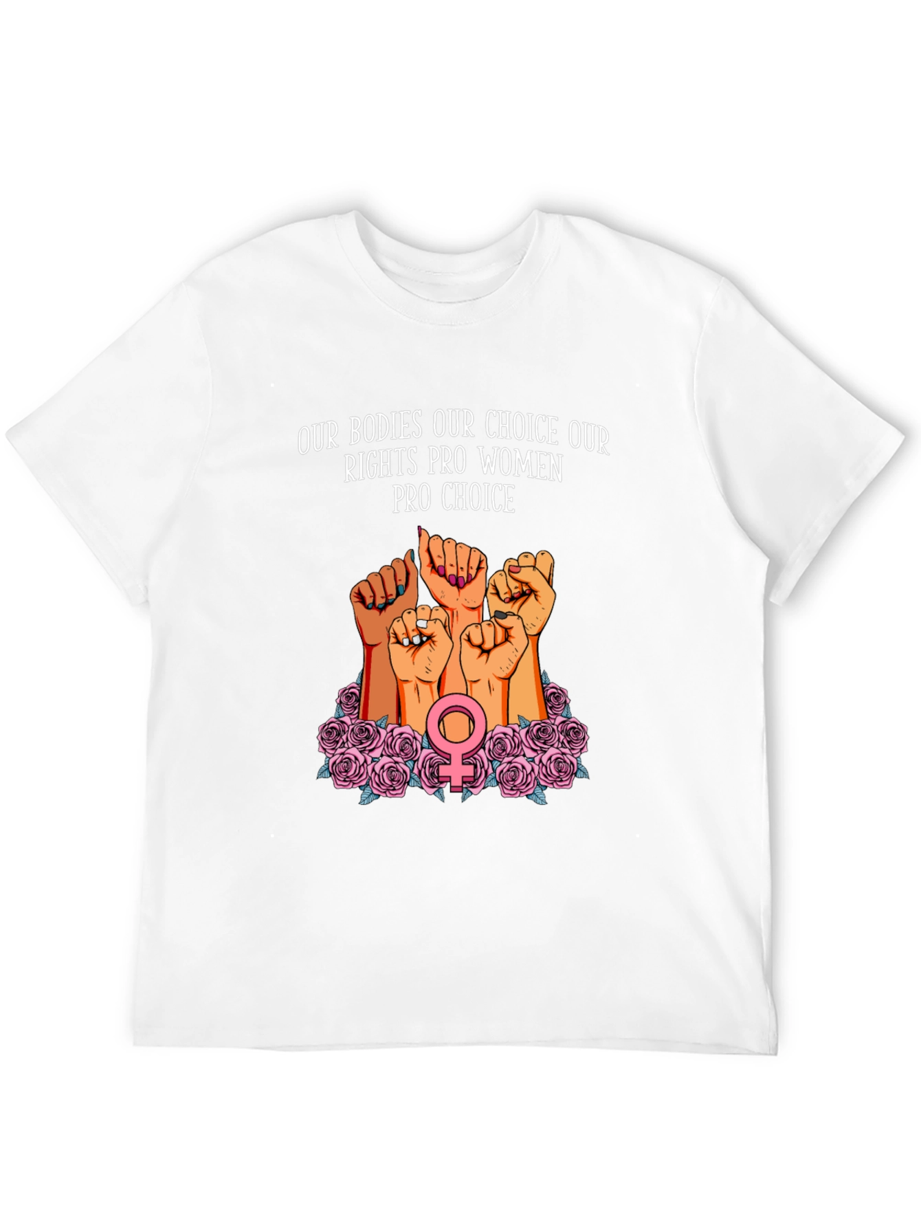 Pro-Choice Womens Rights Graphic T-Shirt