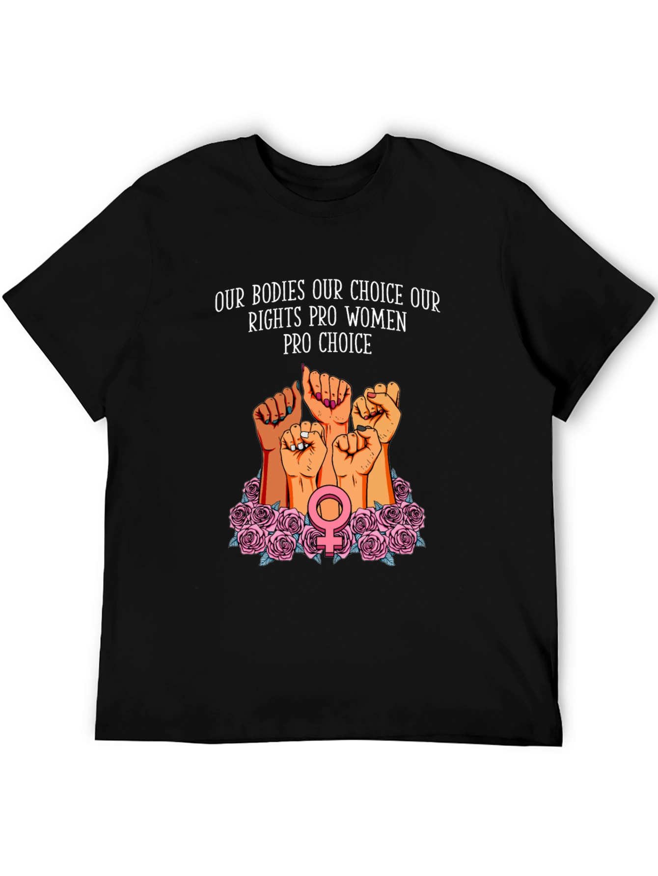 Pro-Choice Womens Rights Graphic T-Shirt