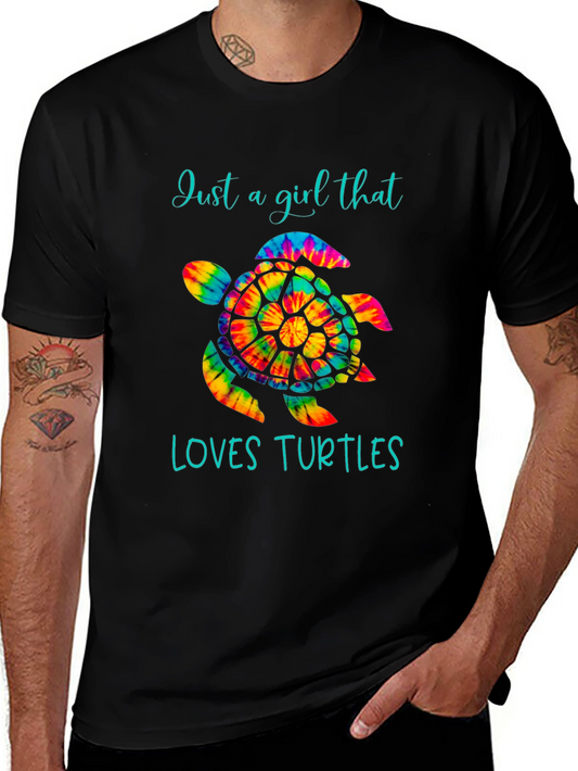 Just a Girl That Loves Turtles T-Shirt