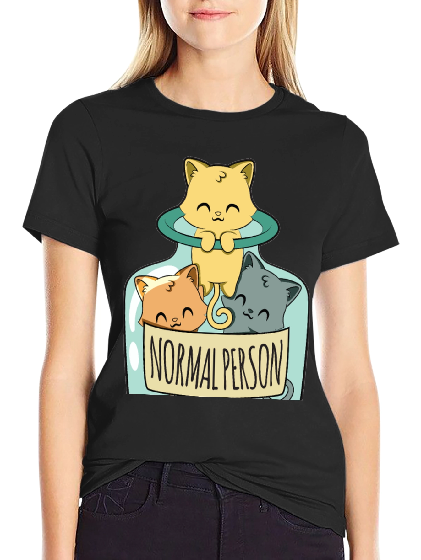 Normal Person Cat T-Shirt