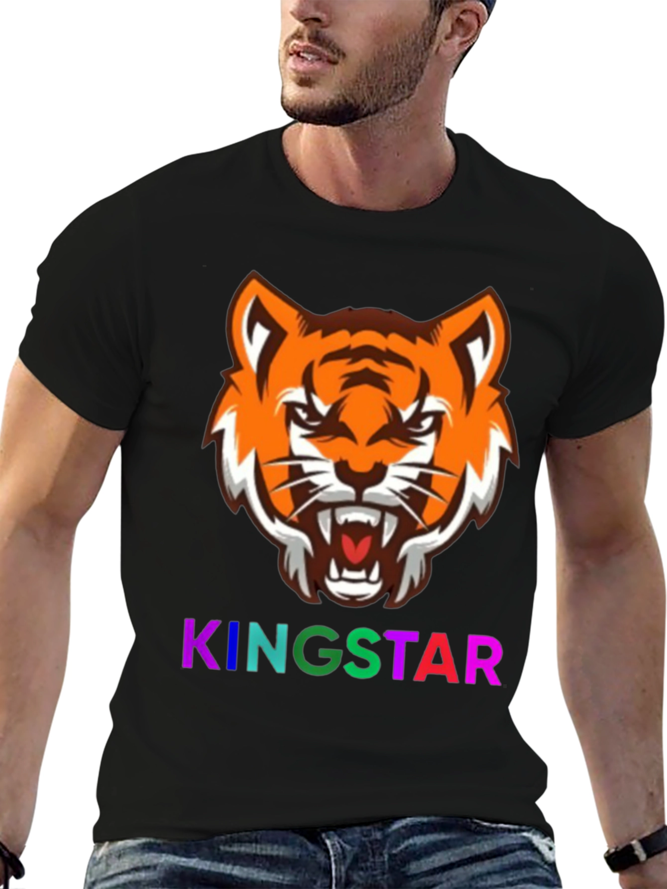 Kingstar Tiger Graphic Tee - Bold & Stylish