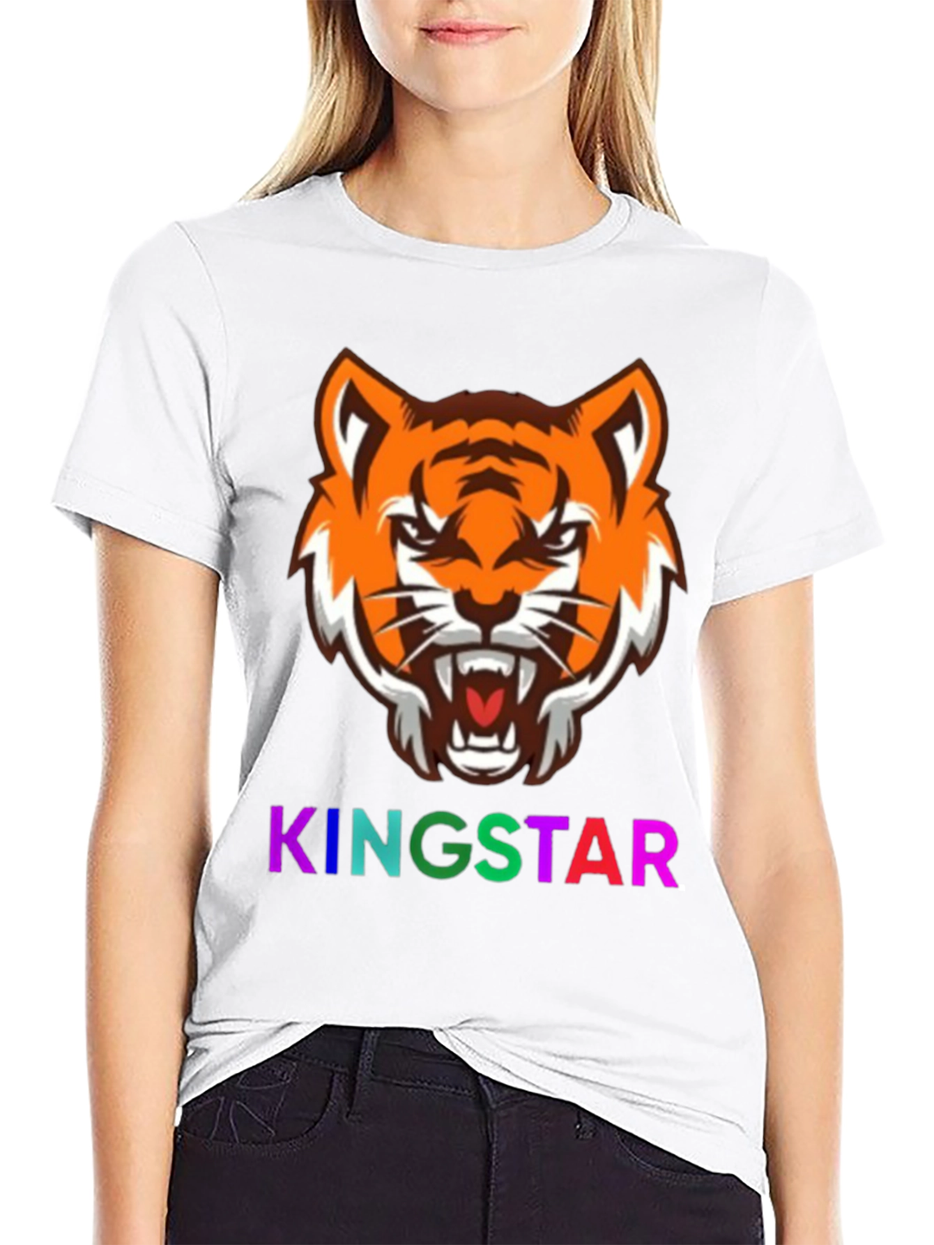 Kingstar Tiger Graphic Tee - Bold & Stylish