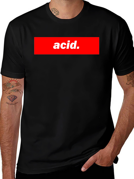 Acid Graphic Tee - Modern Streetwear T-Shirt