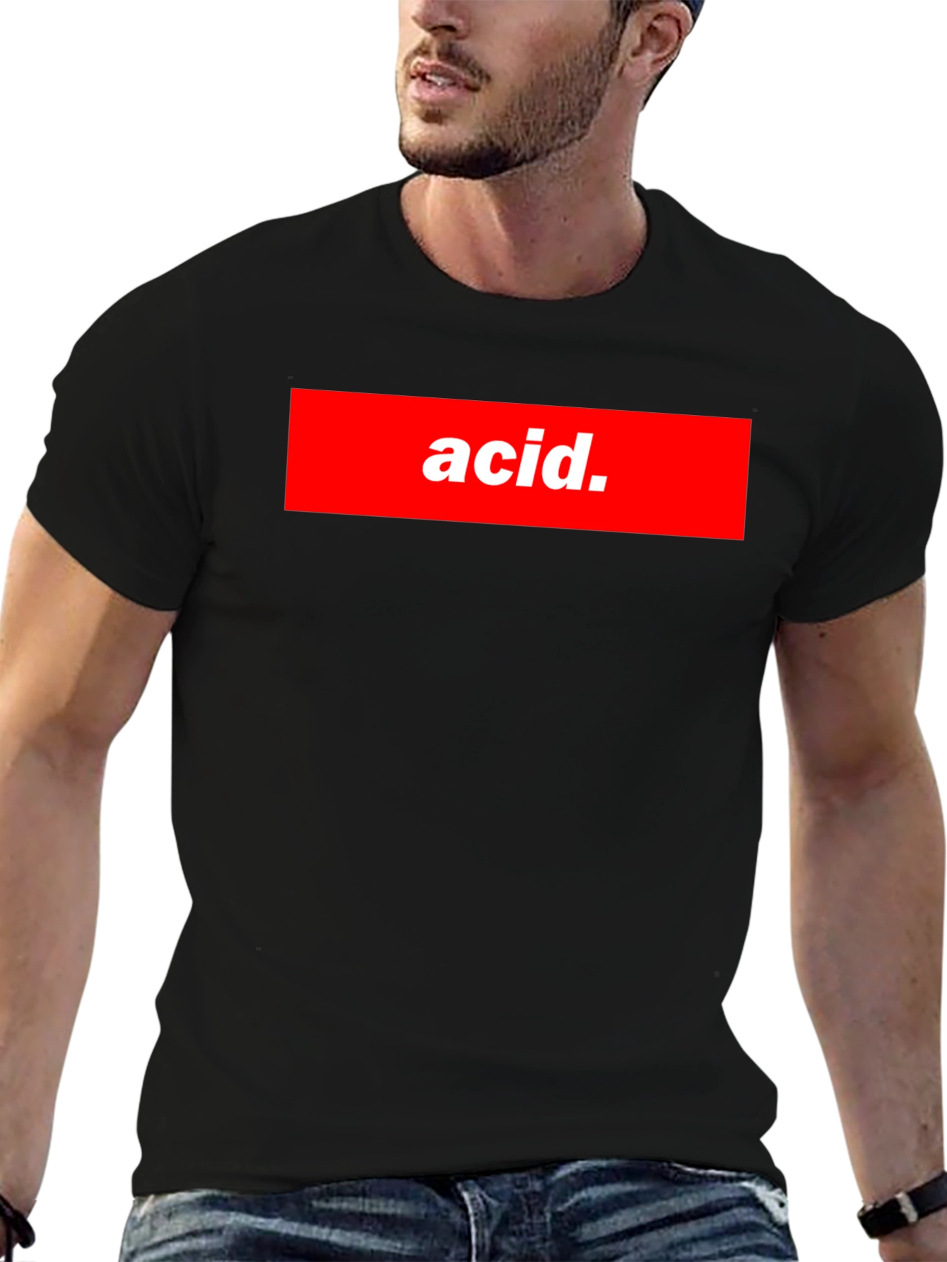 Acid Graphic Tee - Modern Streetwear T-Shirt