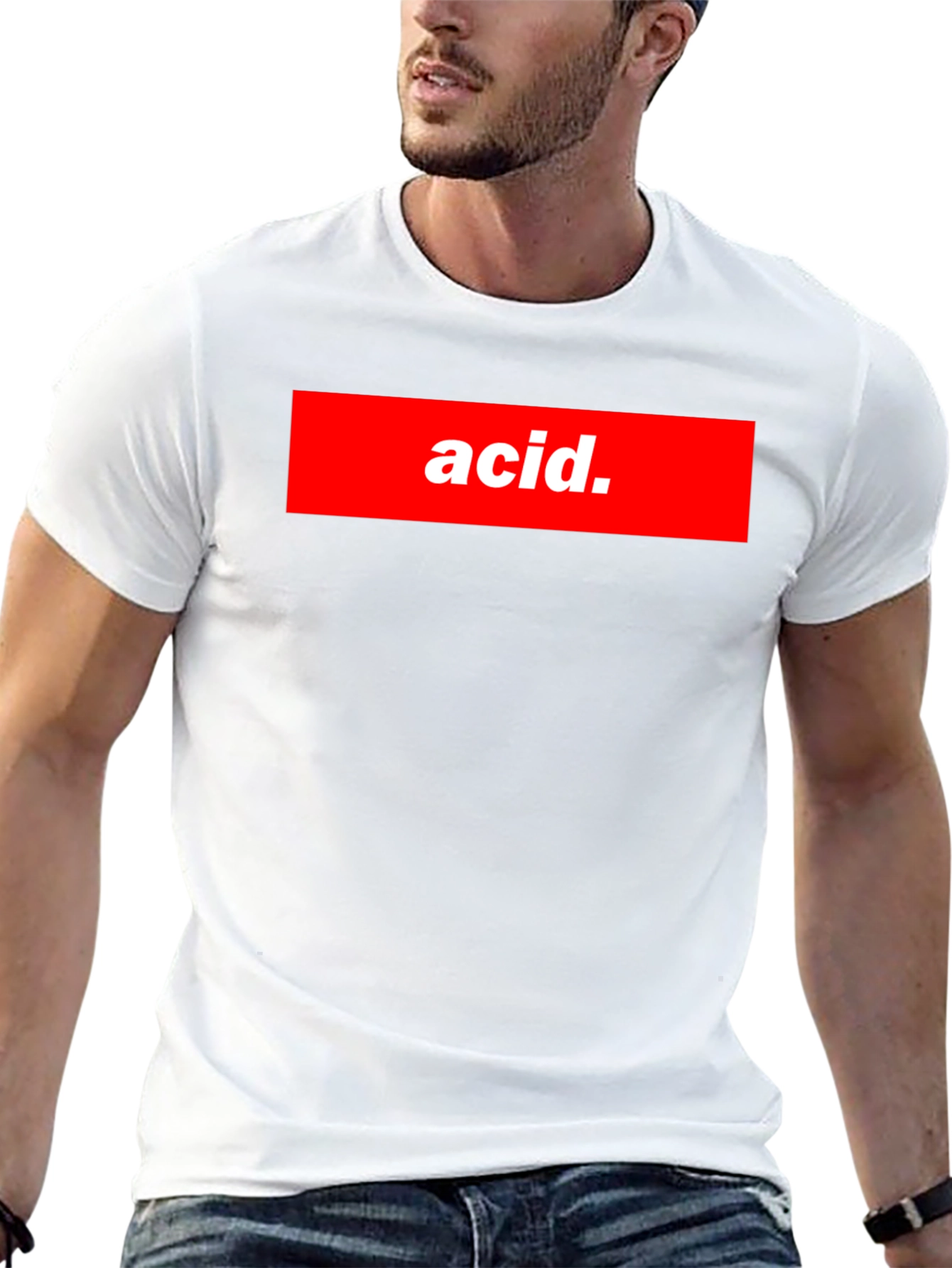 Acid Graphic Tee - Modern Streetwear T-Shirt