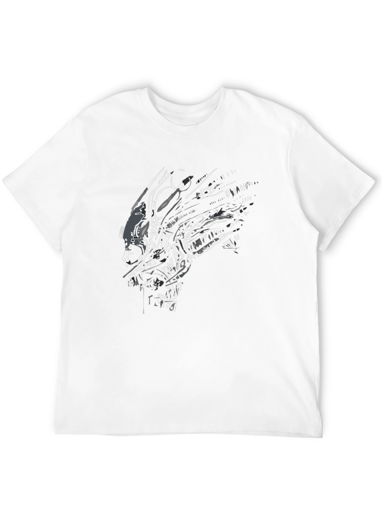 Alien Graphic Black T-Shirt