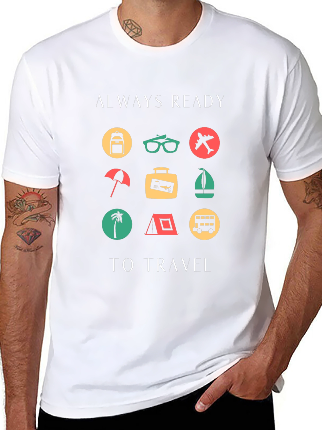 Always Ready to Travel Graphic T-Shirt