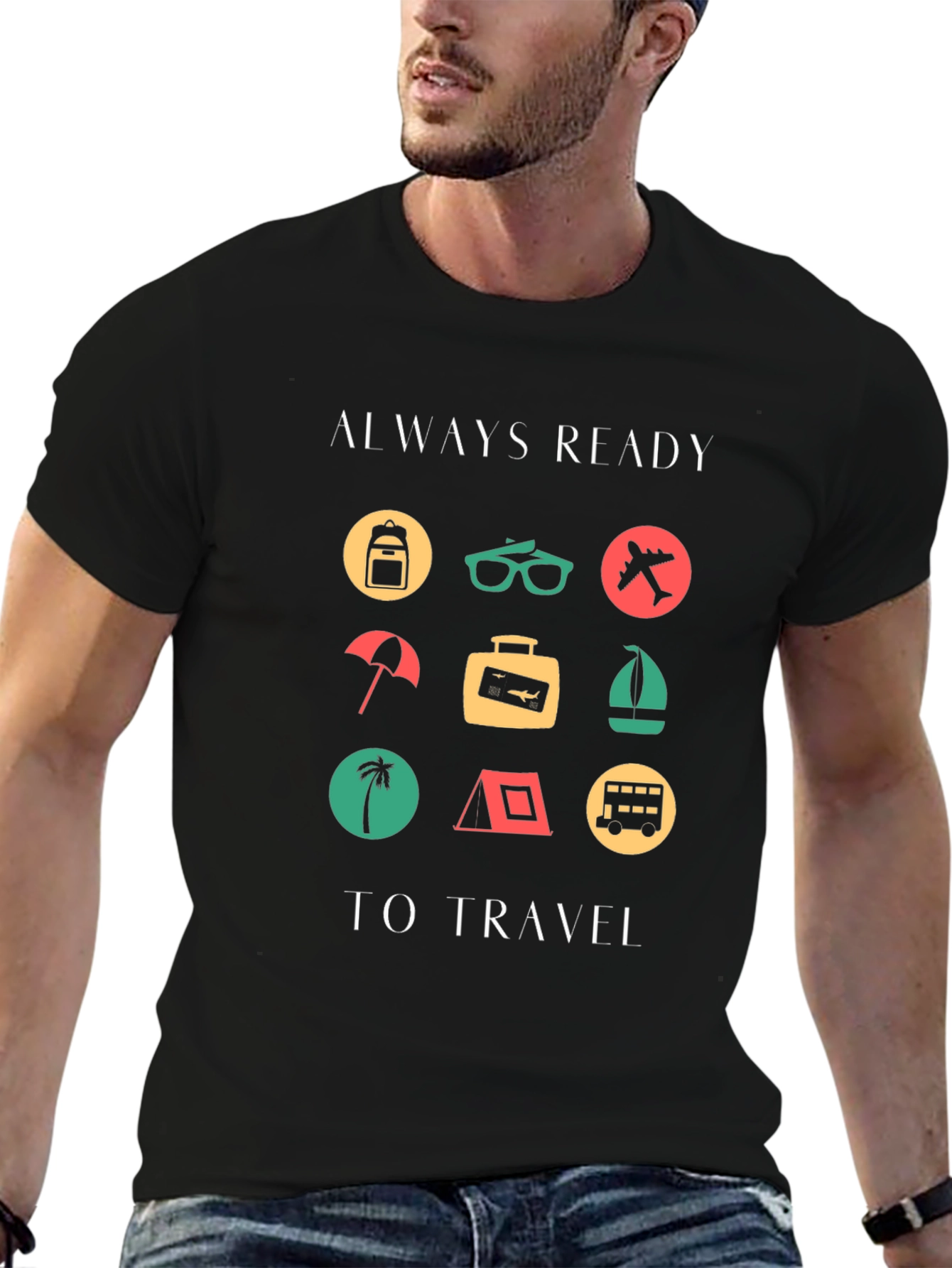 Always Ready to Travel Graphic T-Shirt