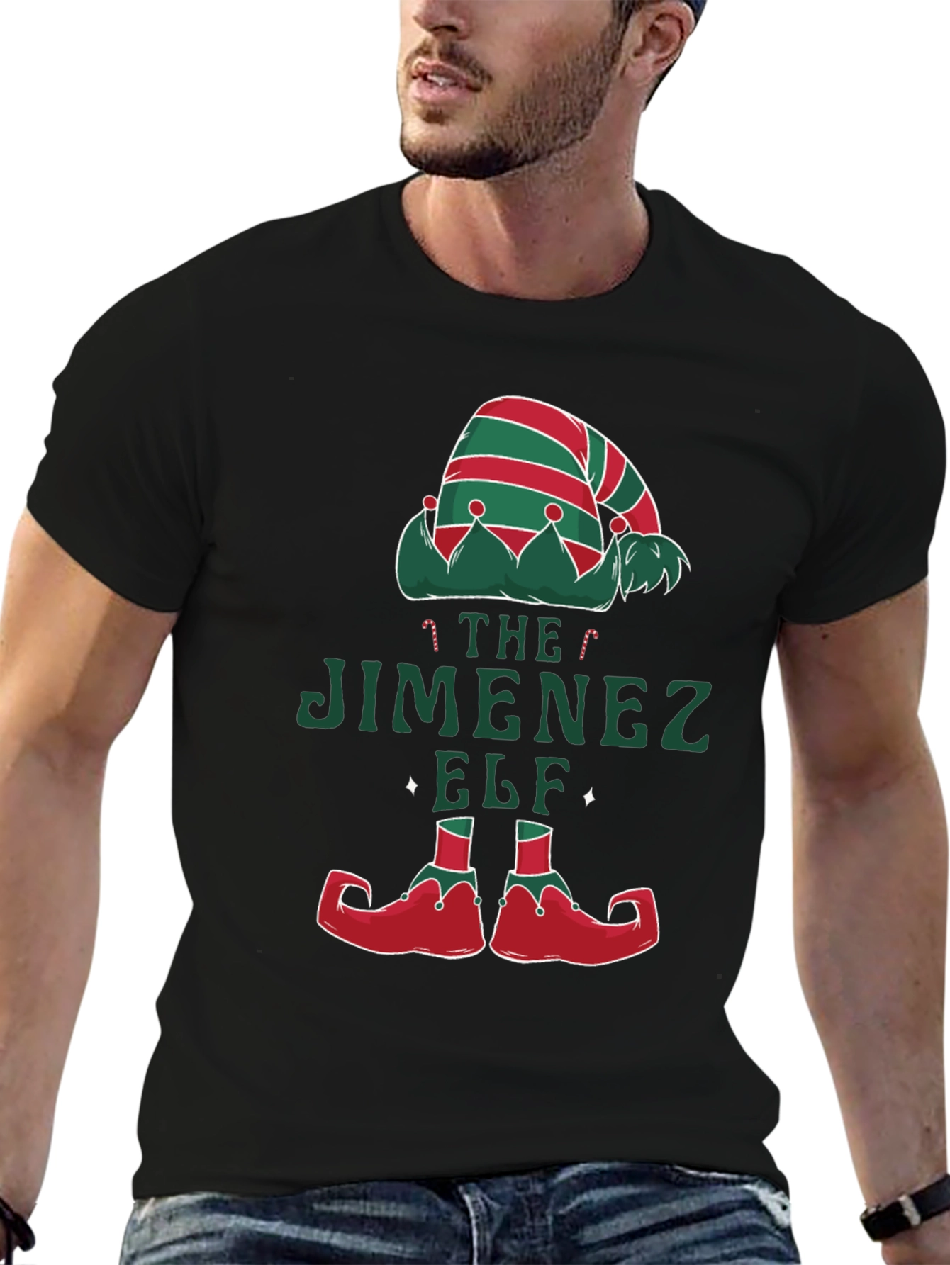 Jimenez Elf Christmas T-Shirt