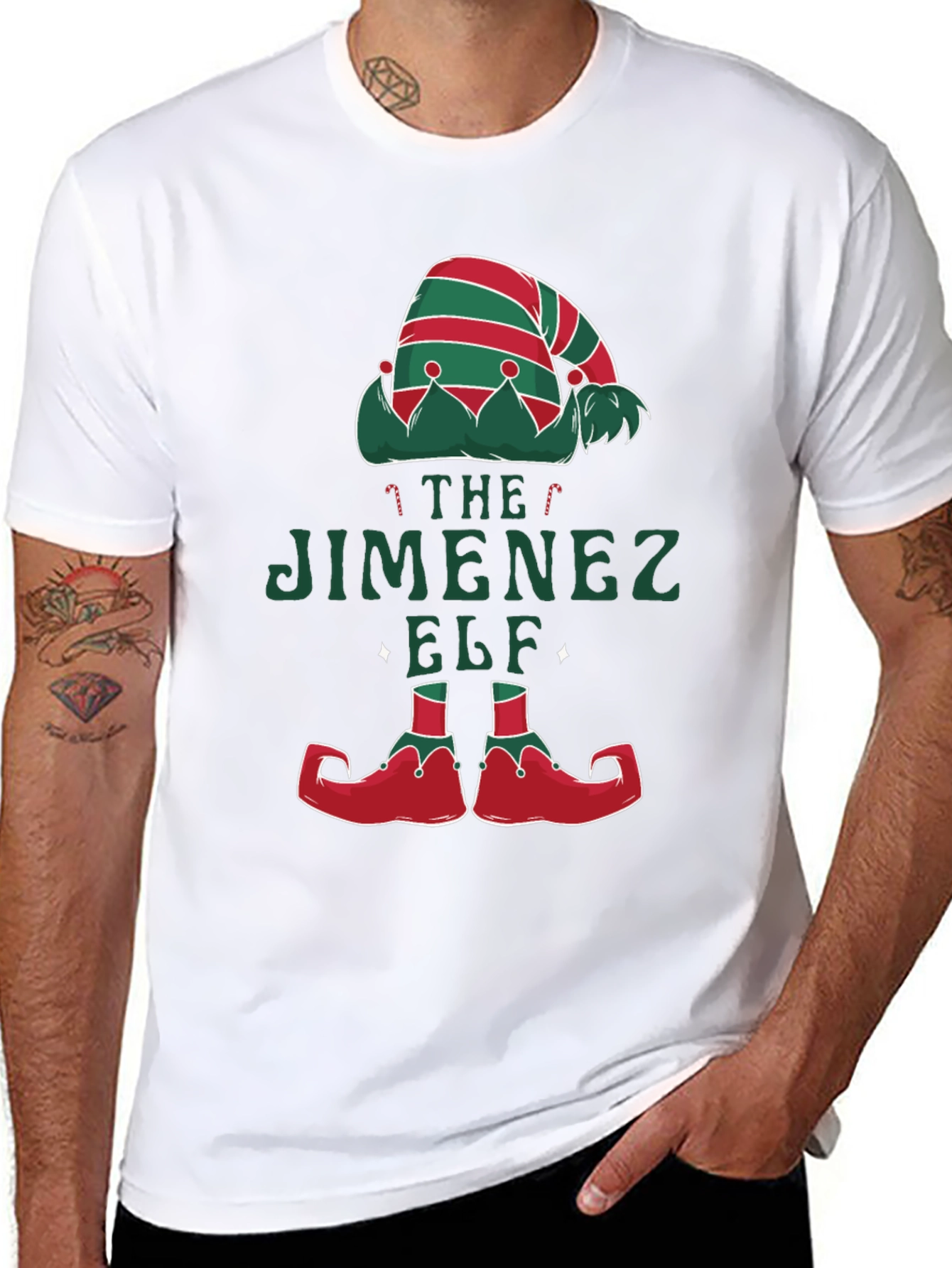 Jimenez Elf Christmas T-Shirt
