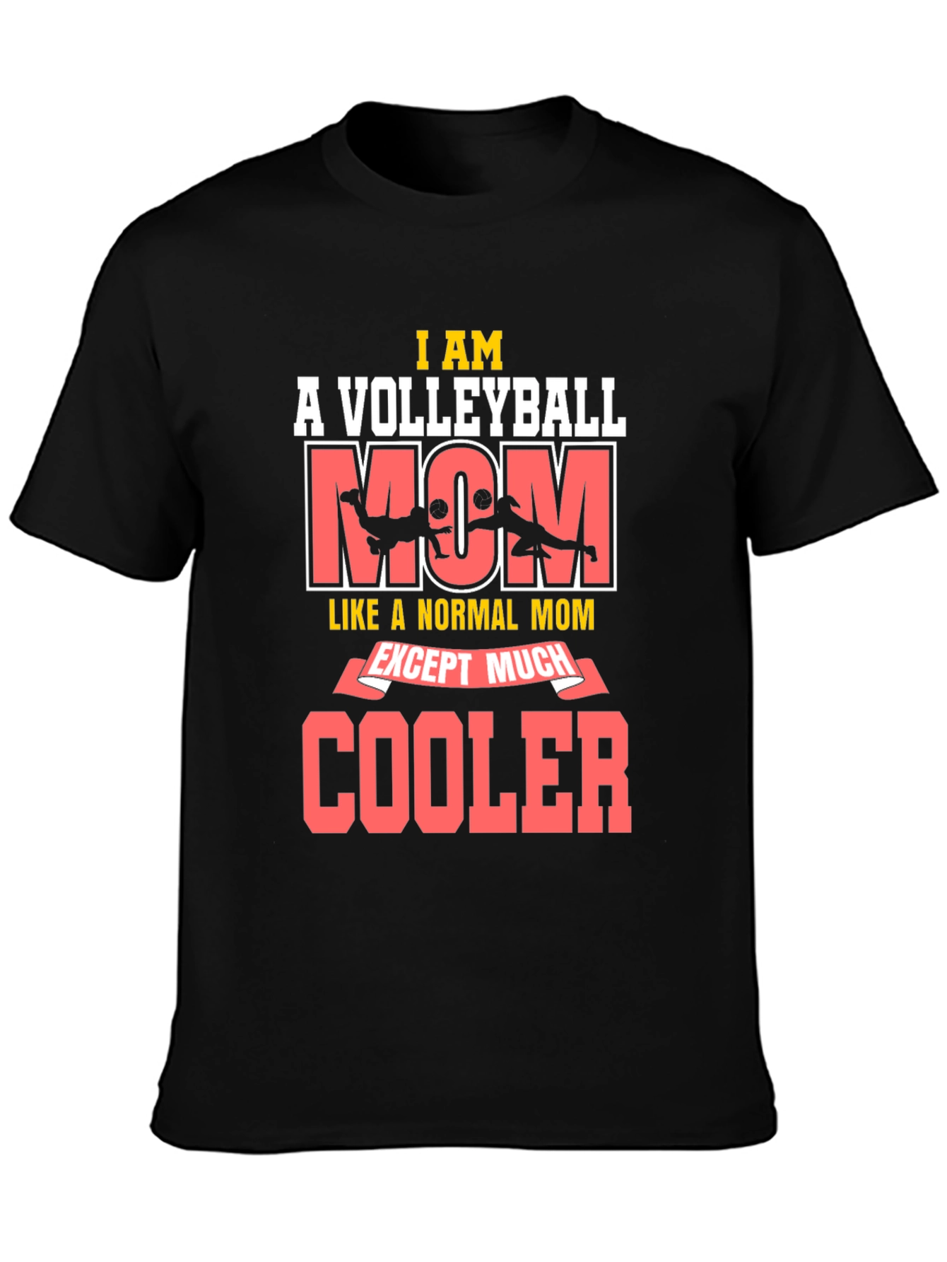 Volleyball Mom Graphic Tee - Stylish & Comfortable