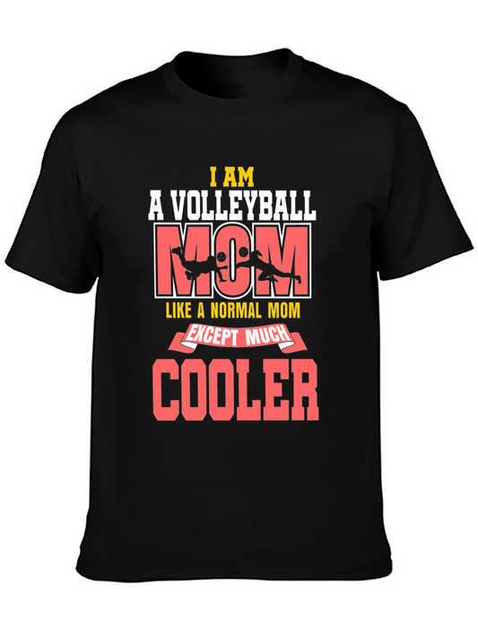 Volleyball Mom Graphic Tee - Stylish & Comfortable