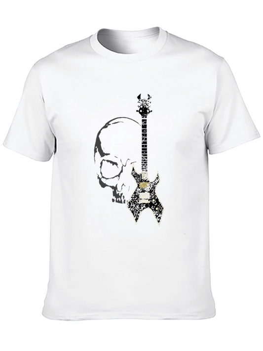Skull Guitar Graphic Tee