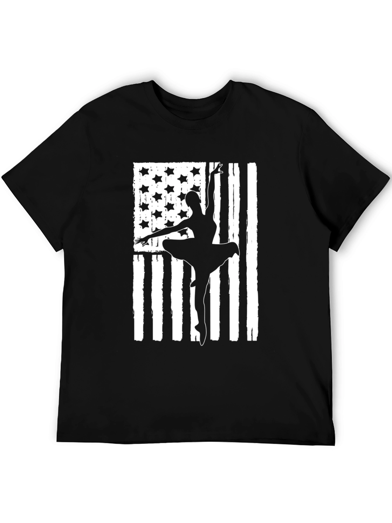 Ballet USA Flag T-Shirt - Dancer Patriotic Tee