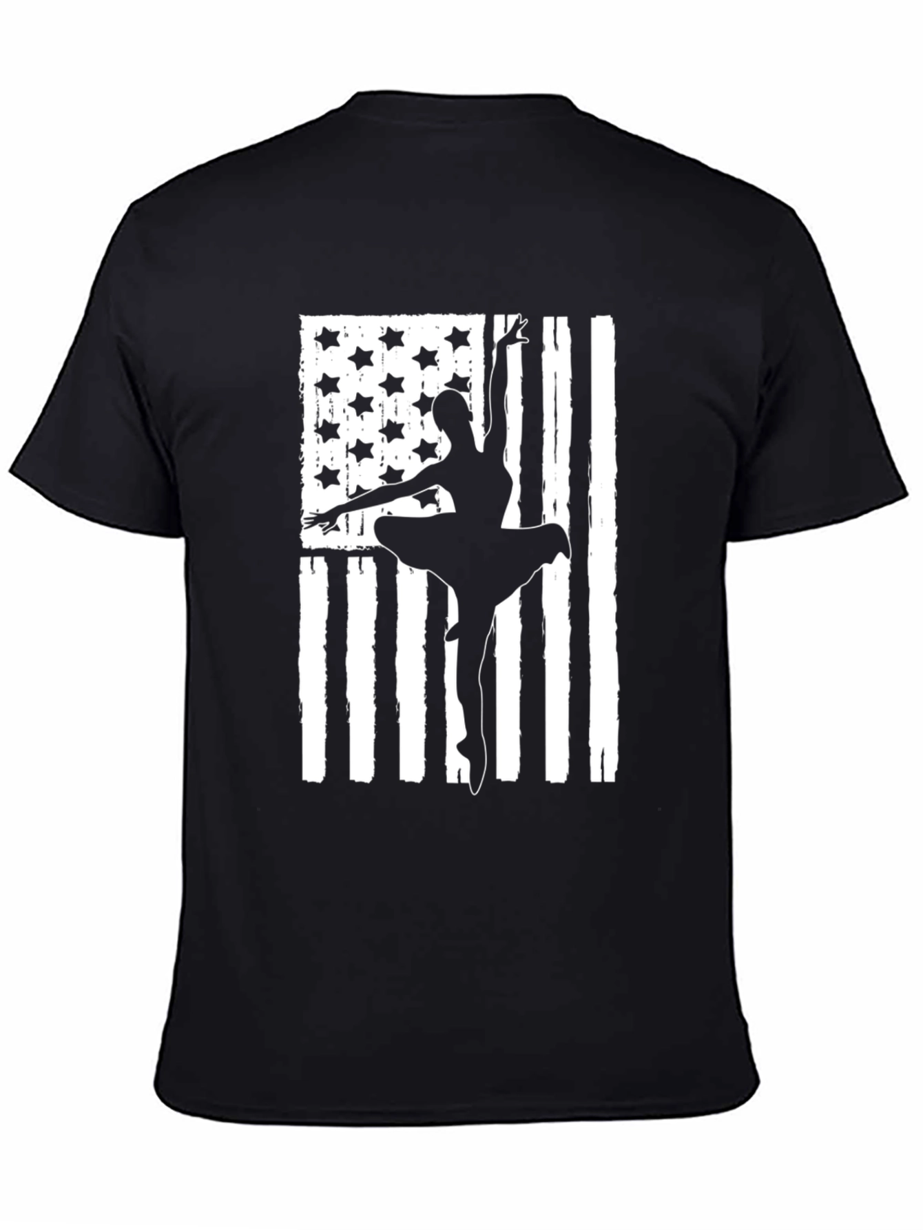 Ballet USA Flag T-Shirt - Dancer Patriotic Tee