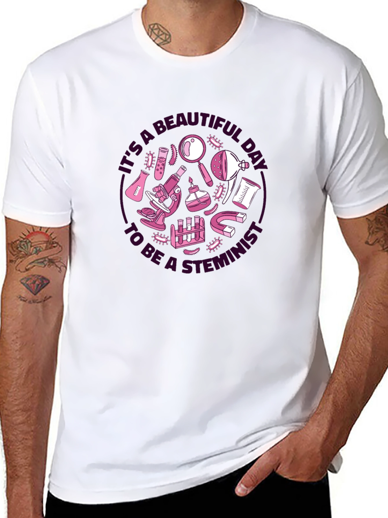 STEMinist T-Shirt: Science Pride Tee