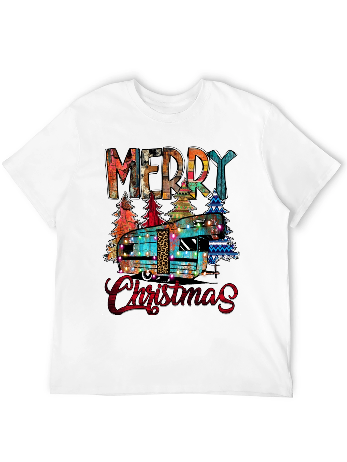 Merry Christmas RV Camper Holiday T-Shirt