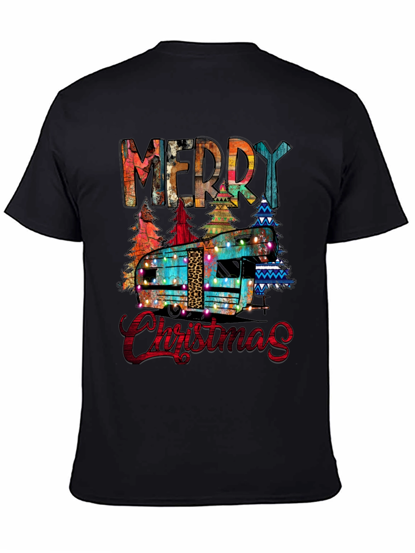 Merry Christmas RV Camper Holiday T-Shirt