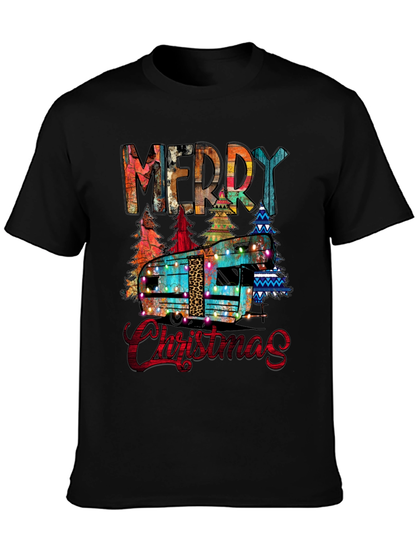 Merry Christmas RV Camper Holiday T-Shirt