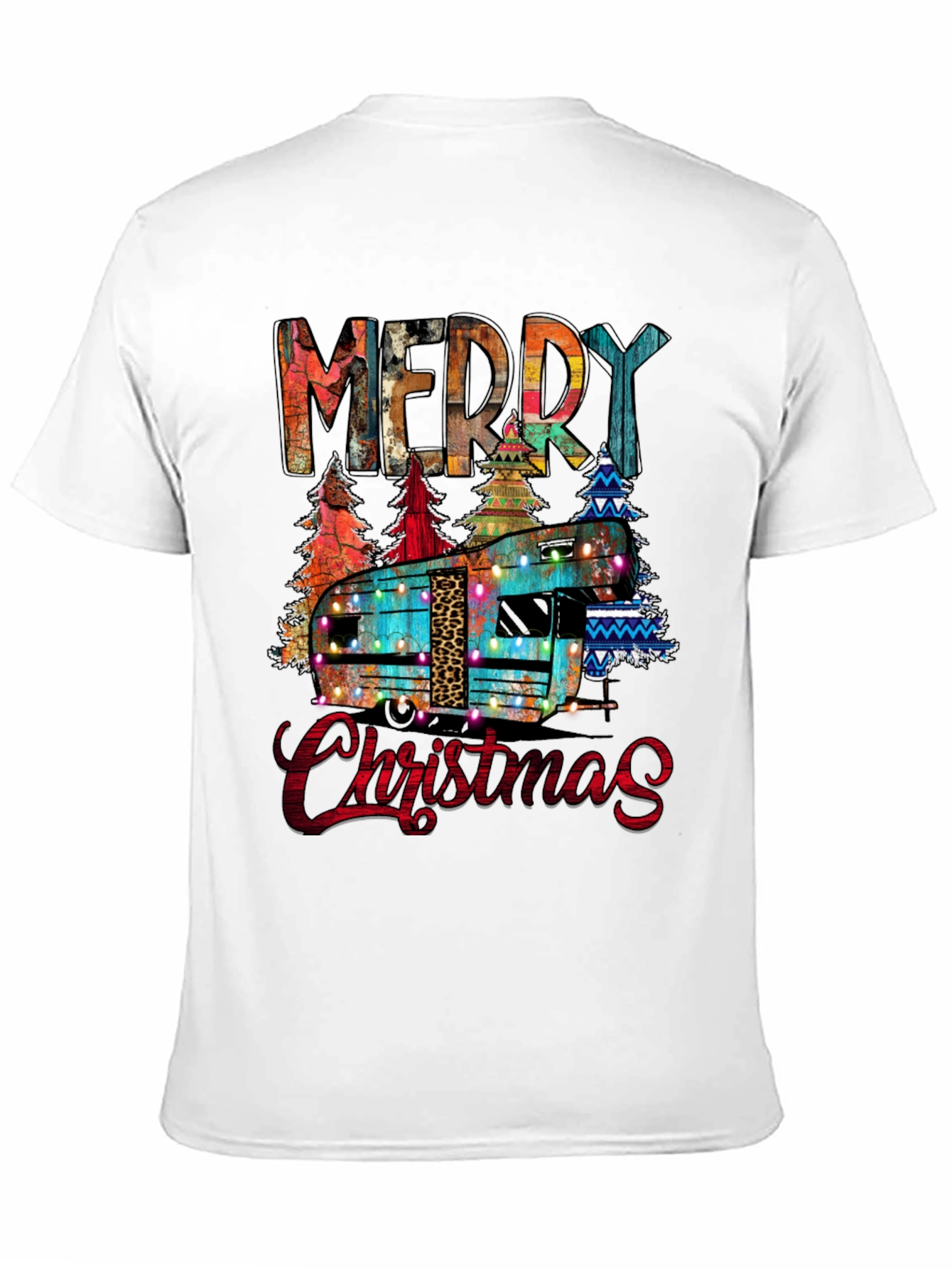 Merry Christmas RV Camper Holiday T-Shirt
