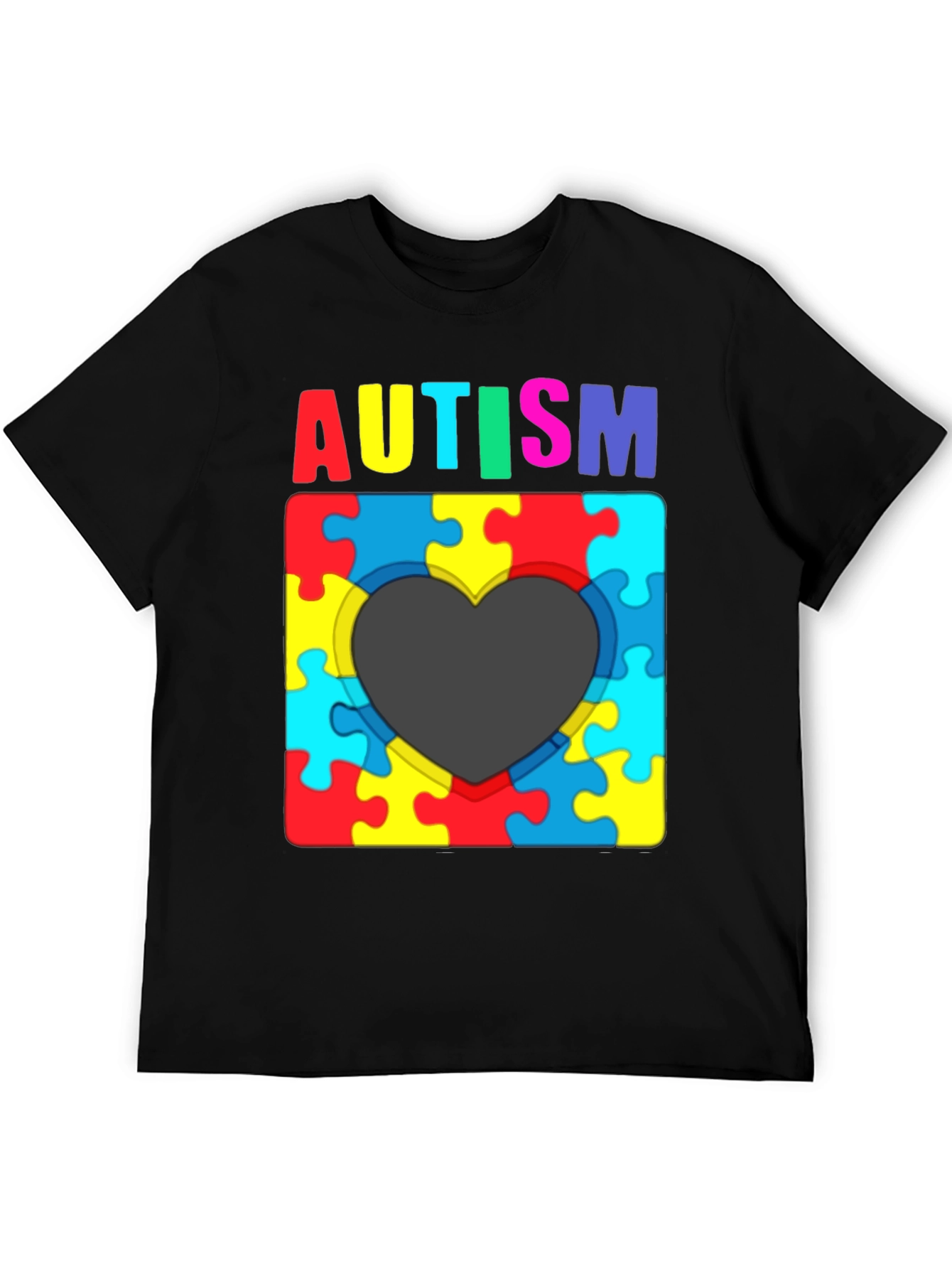Autism Awareness Puzzle Heart T-Shirt