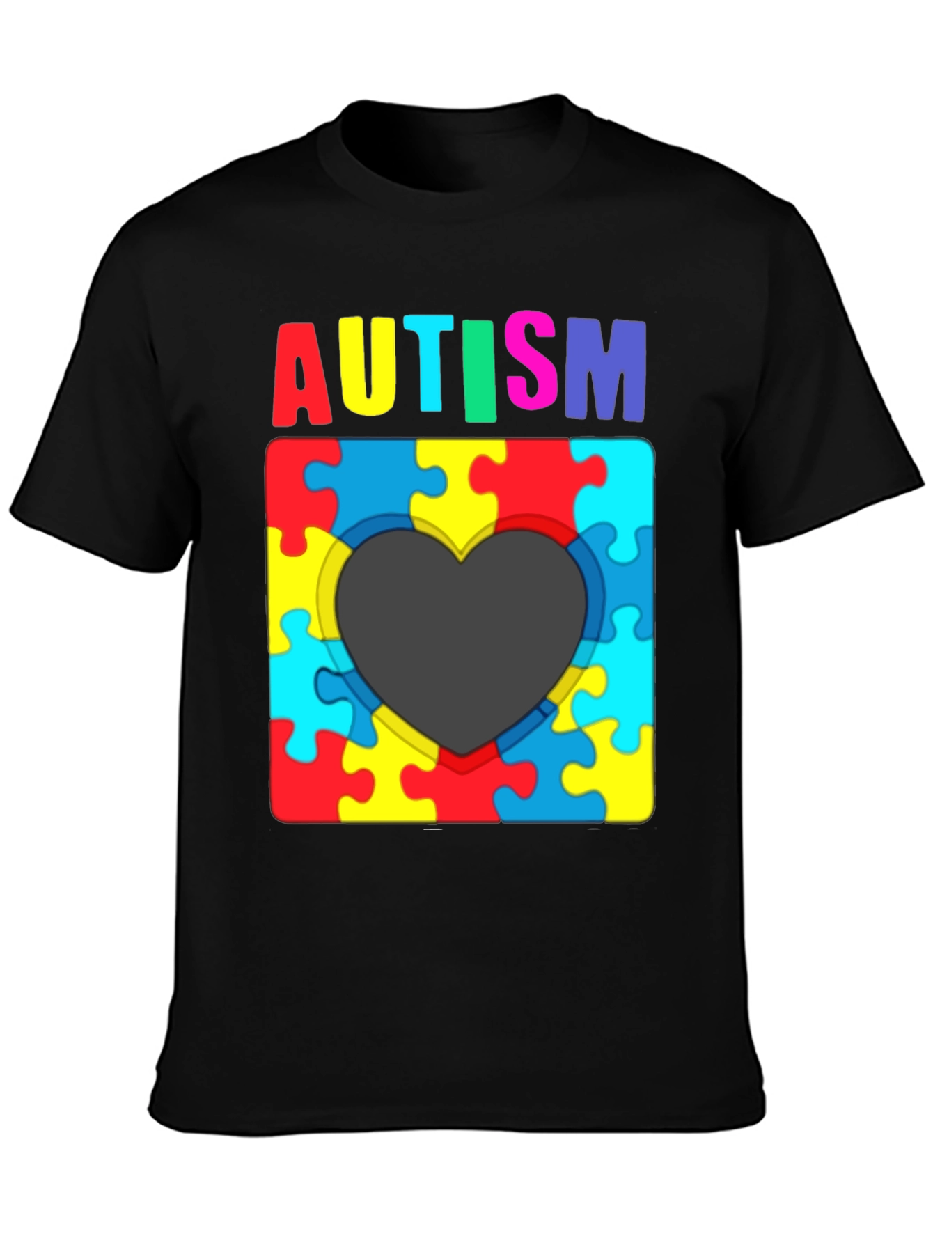 Autism Awareness Puzzle Heart T-Shirt