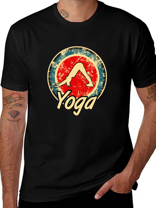 Yoga Pose Graphic T-Shirt