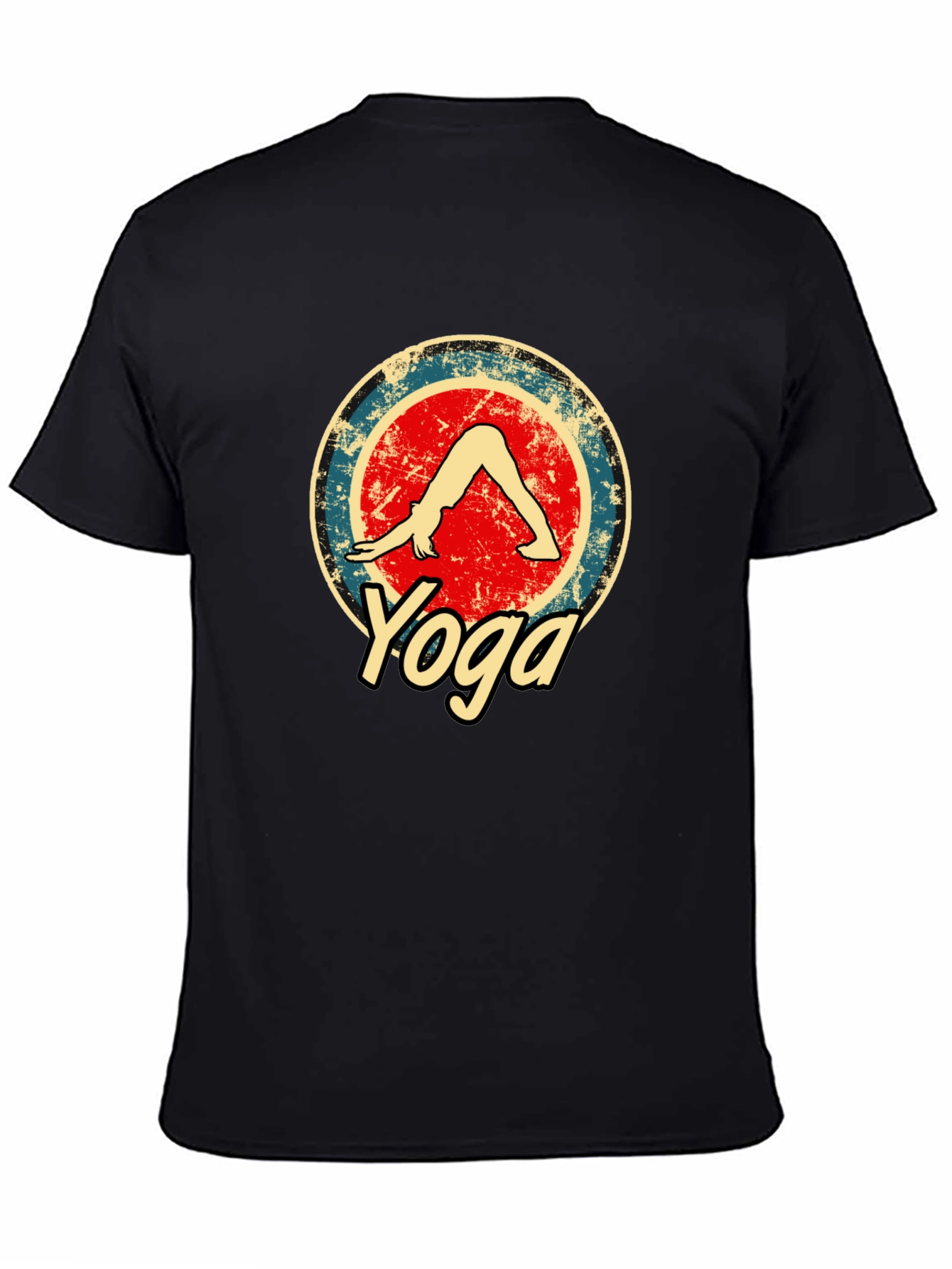 Yoga Pose Graphic T-Shirt