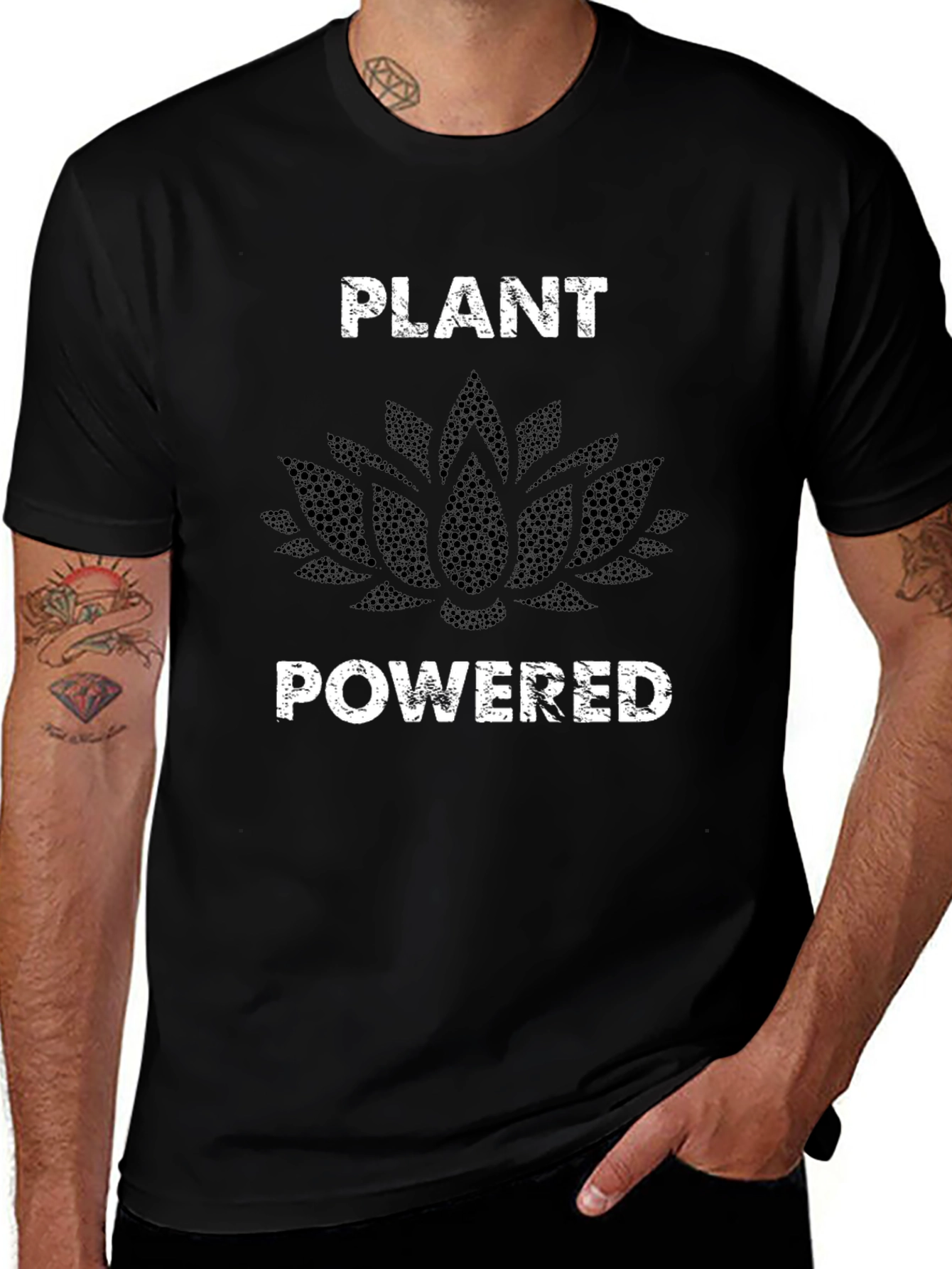 Plant Powered Graphic Tee - Vegan T-Shirt