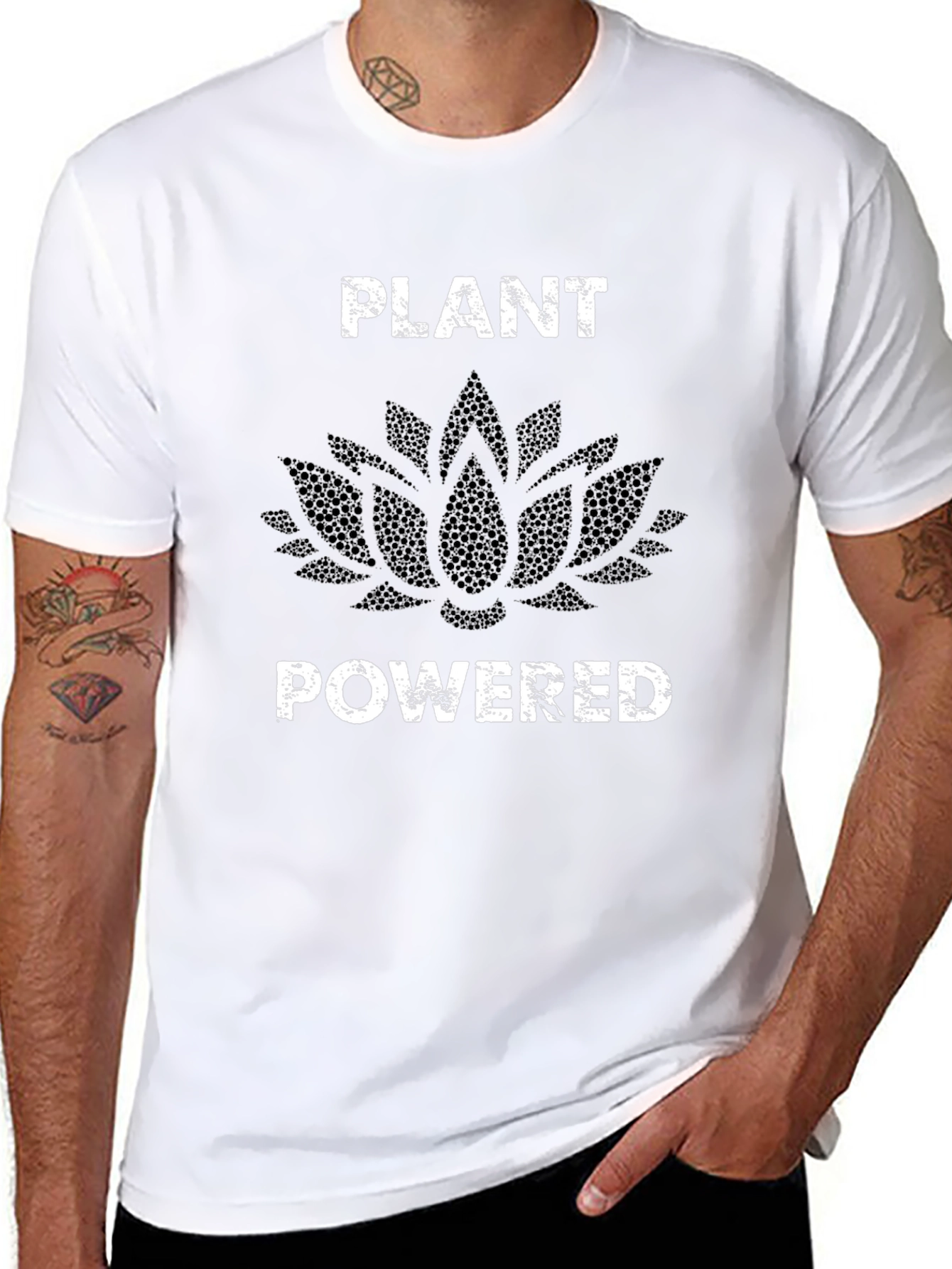Plant Powered Graphic Tee - Vegan T-Shirt