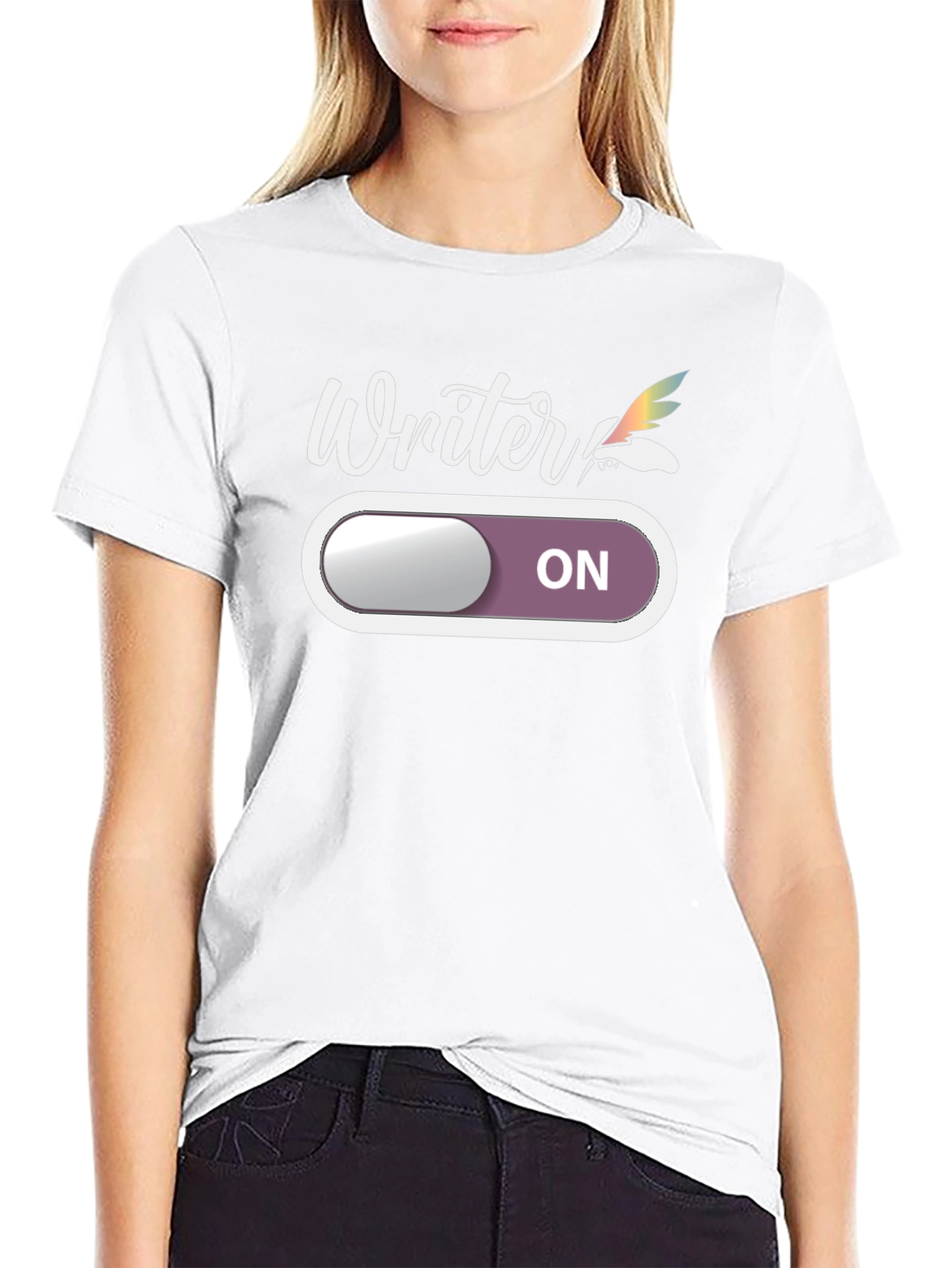 Writer Mode ON T-Shirt -  Creative & Funny Tee
