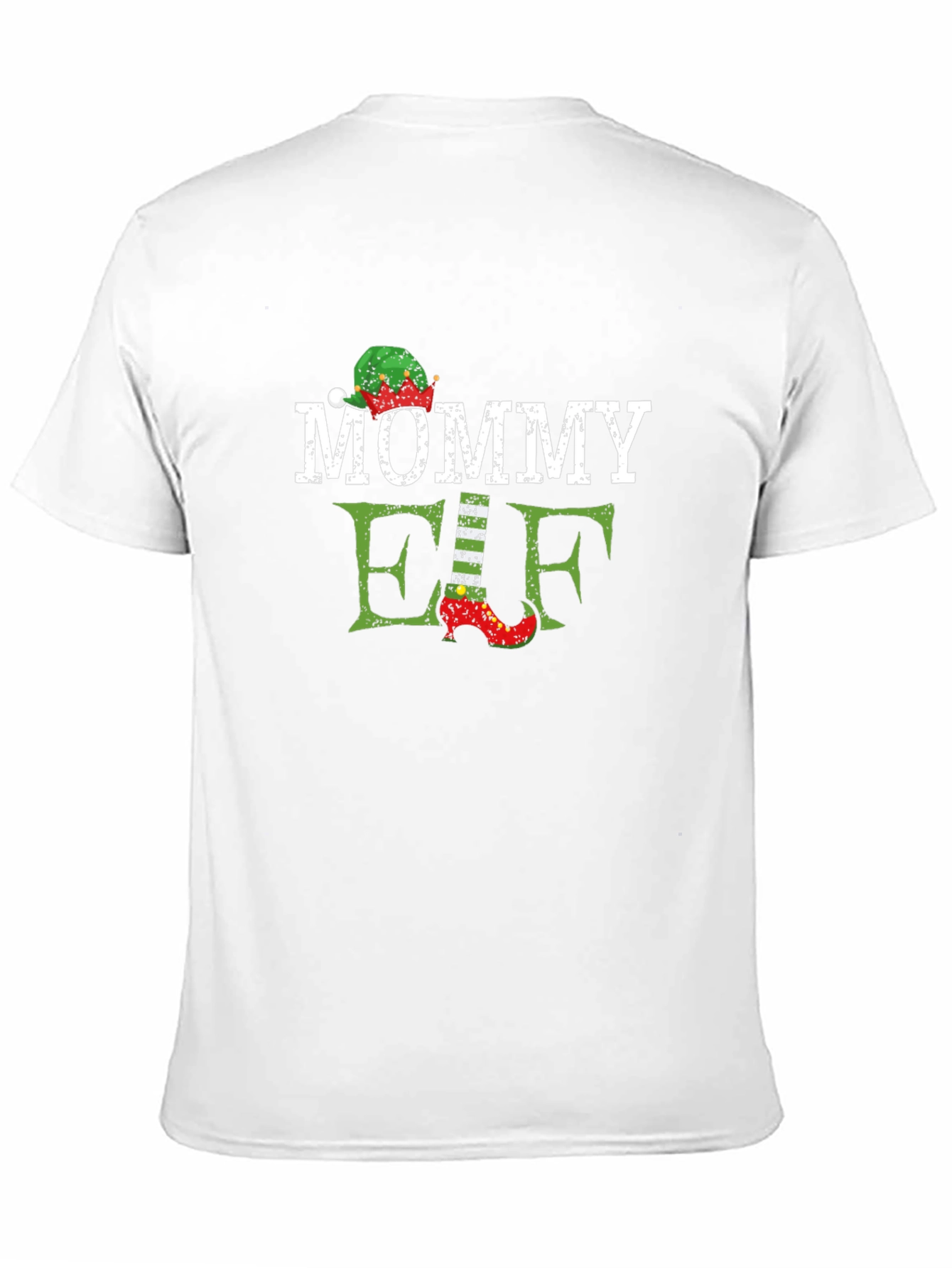 Mommy Elf Christmas Holiday T-Shirt