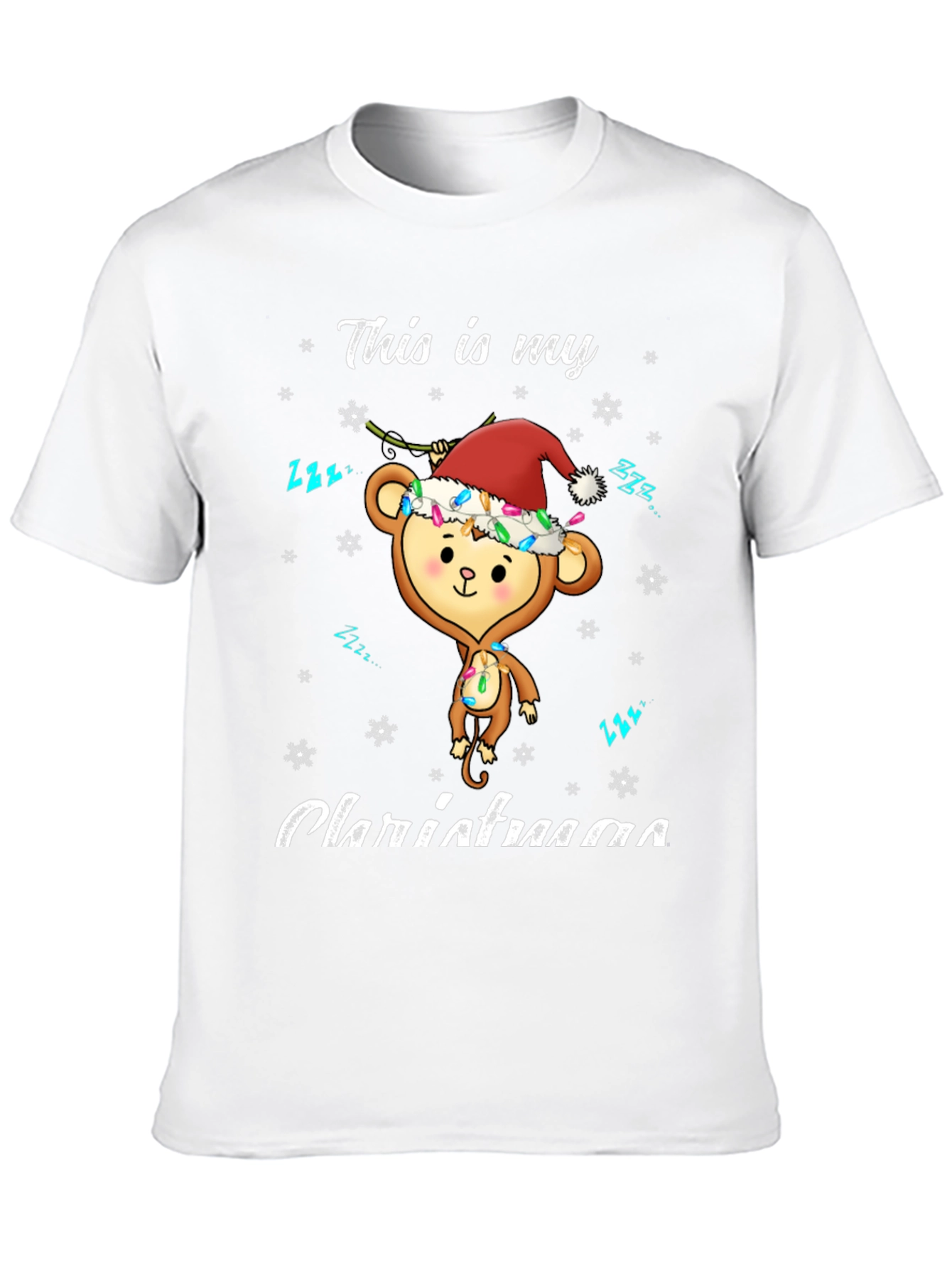 Christmas Monkey Graphic Tee