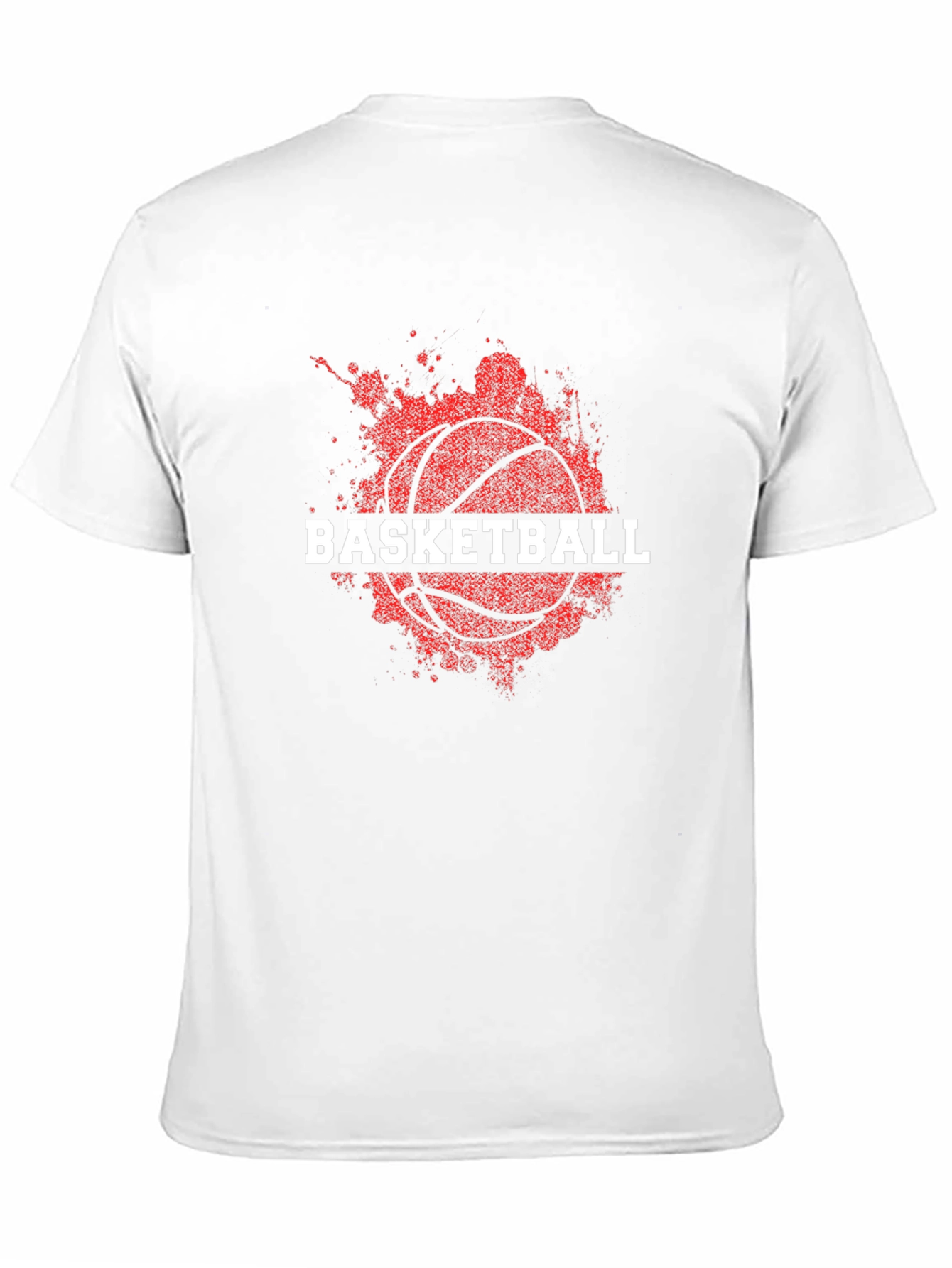 Basketball Graphic Tee - Sporty Black T-Shirt