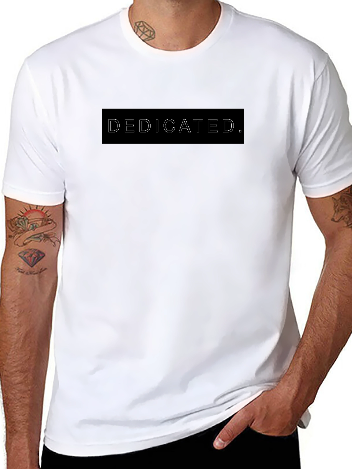 Dedicated Black Graphic Tee