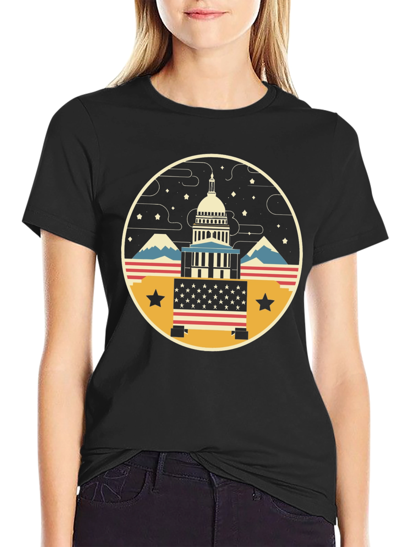 Patriotic Capitol T-Shirt