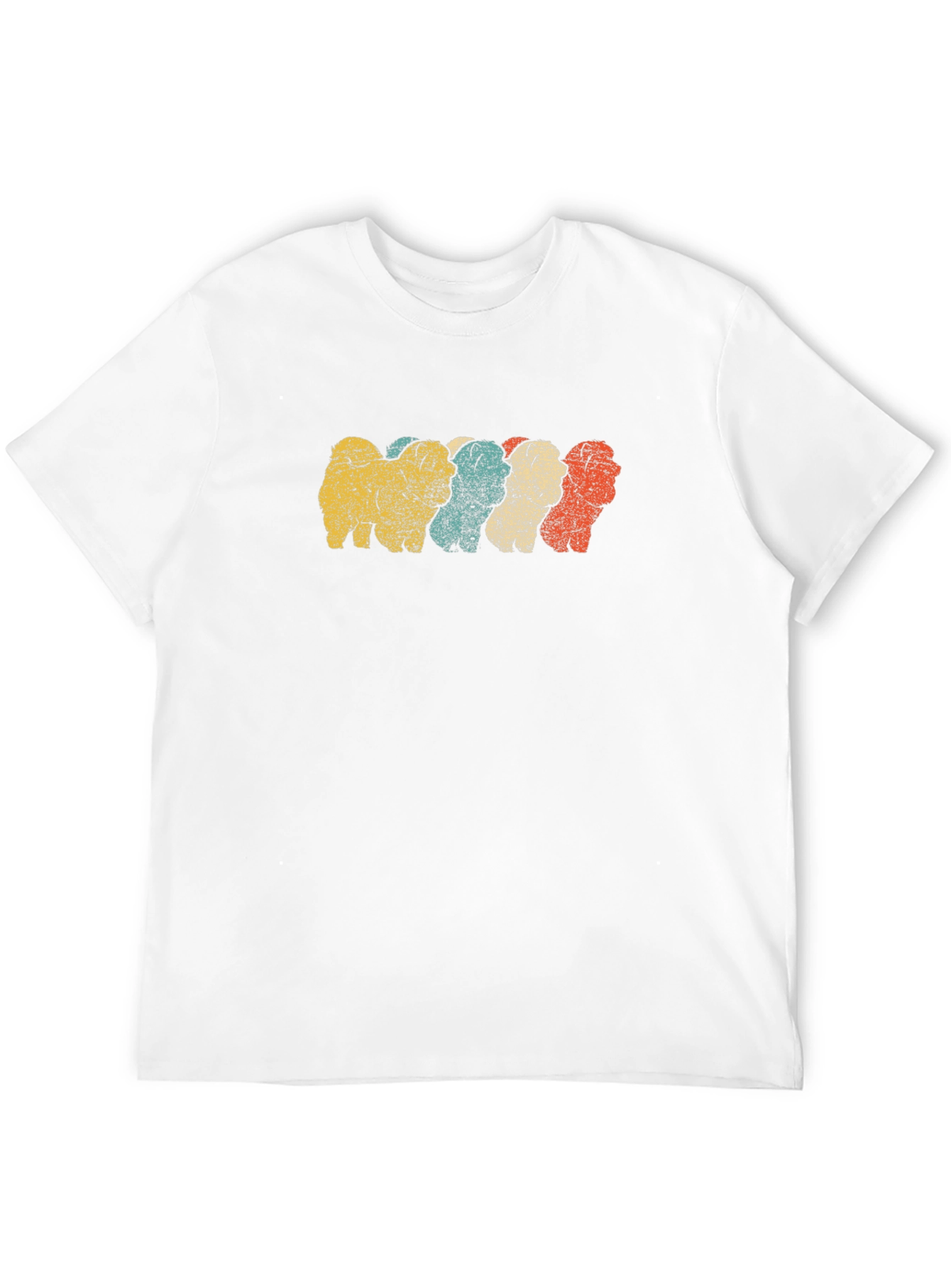 Retro Chow Chow Dog T-Shirt