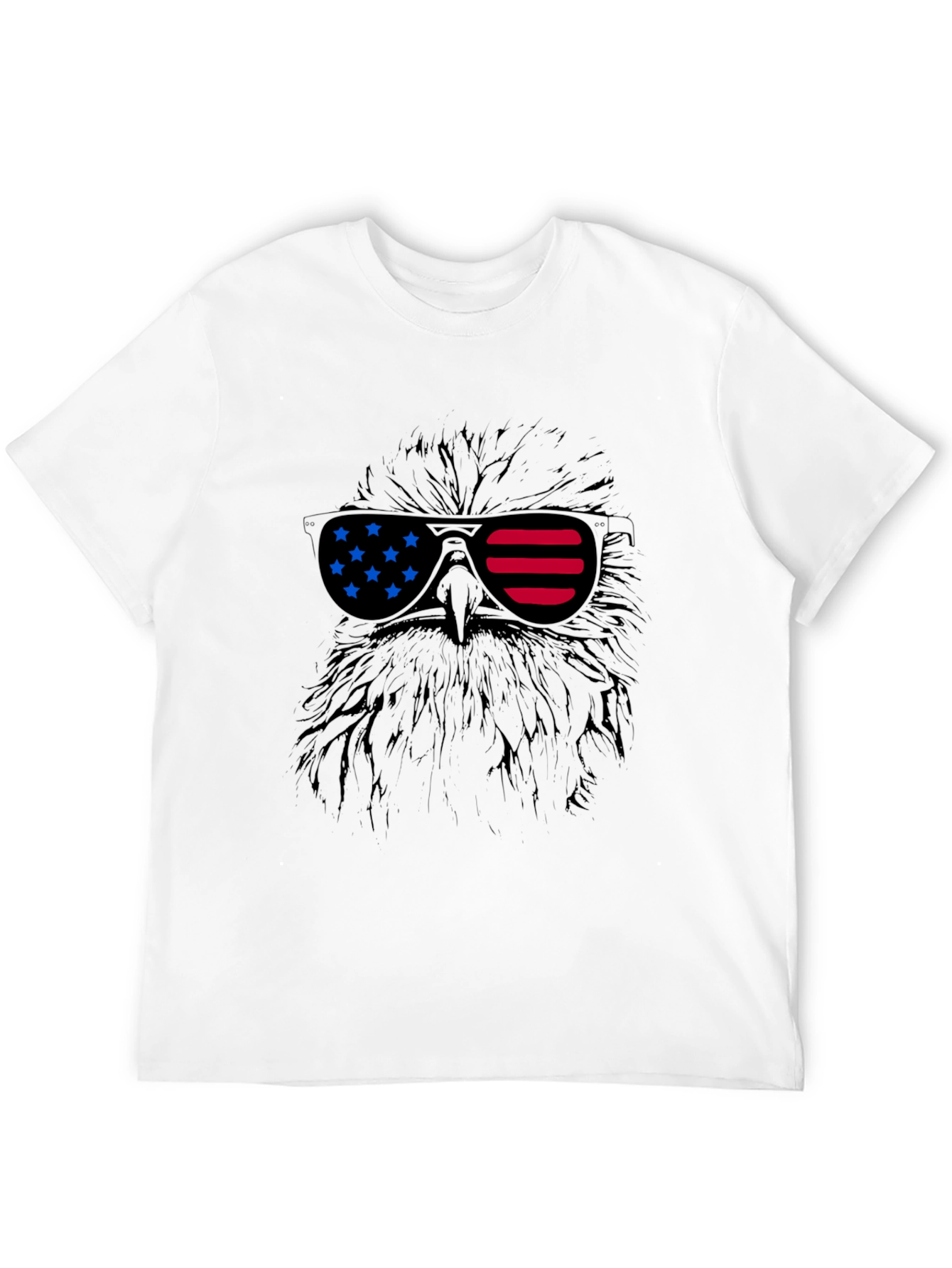 American Eagle Patriotic Sunglasses T-Shirt