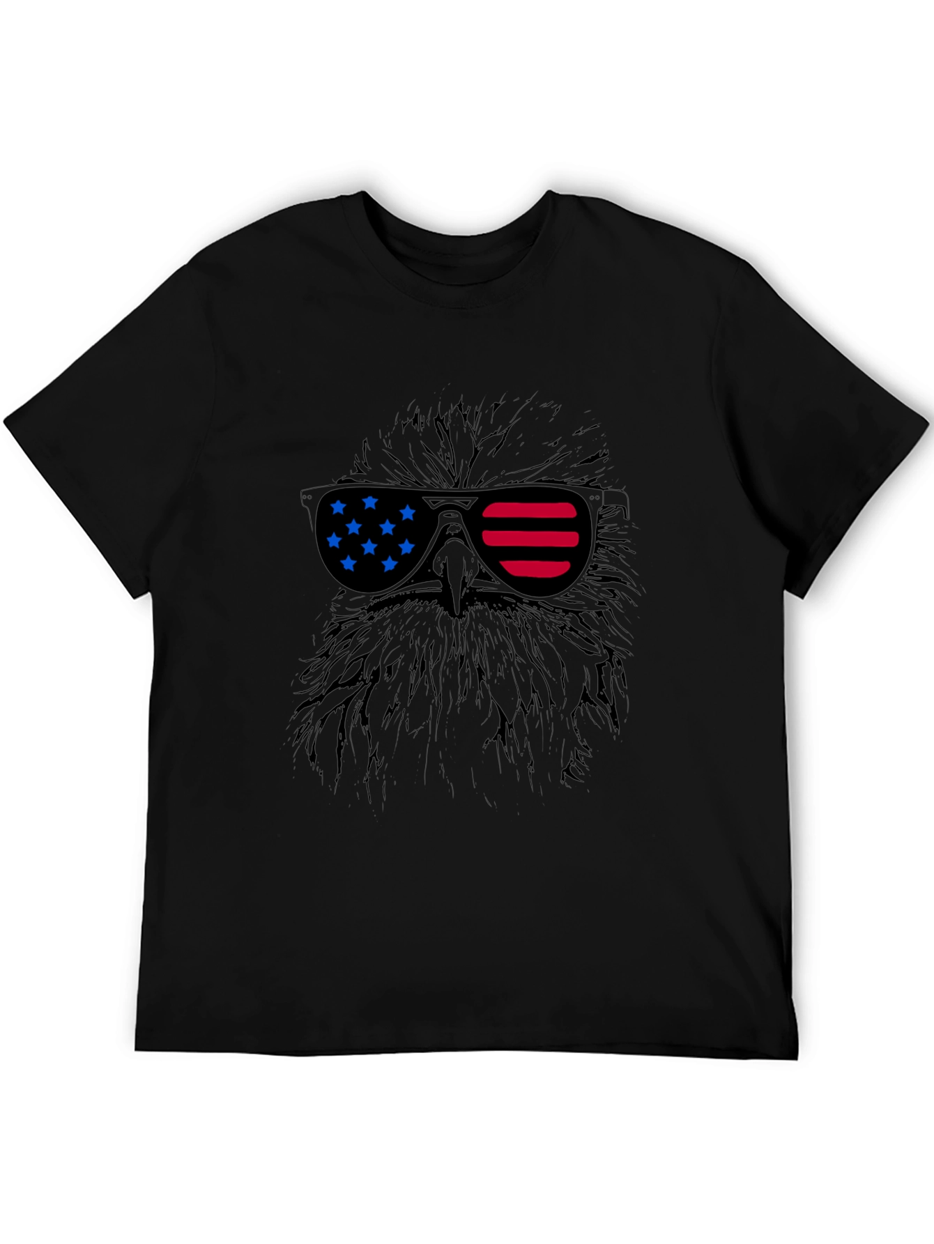 American Eagle Patriotic Sunglasses T-Shirt