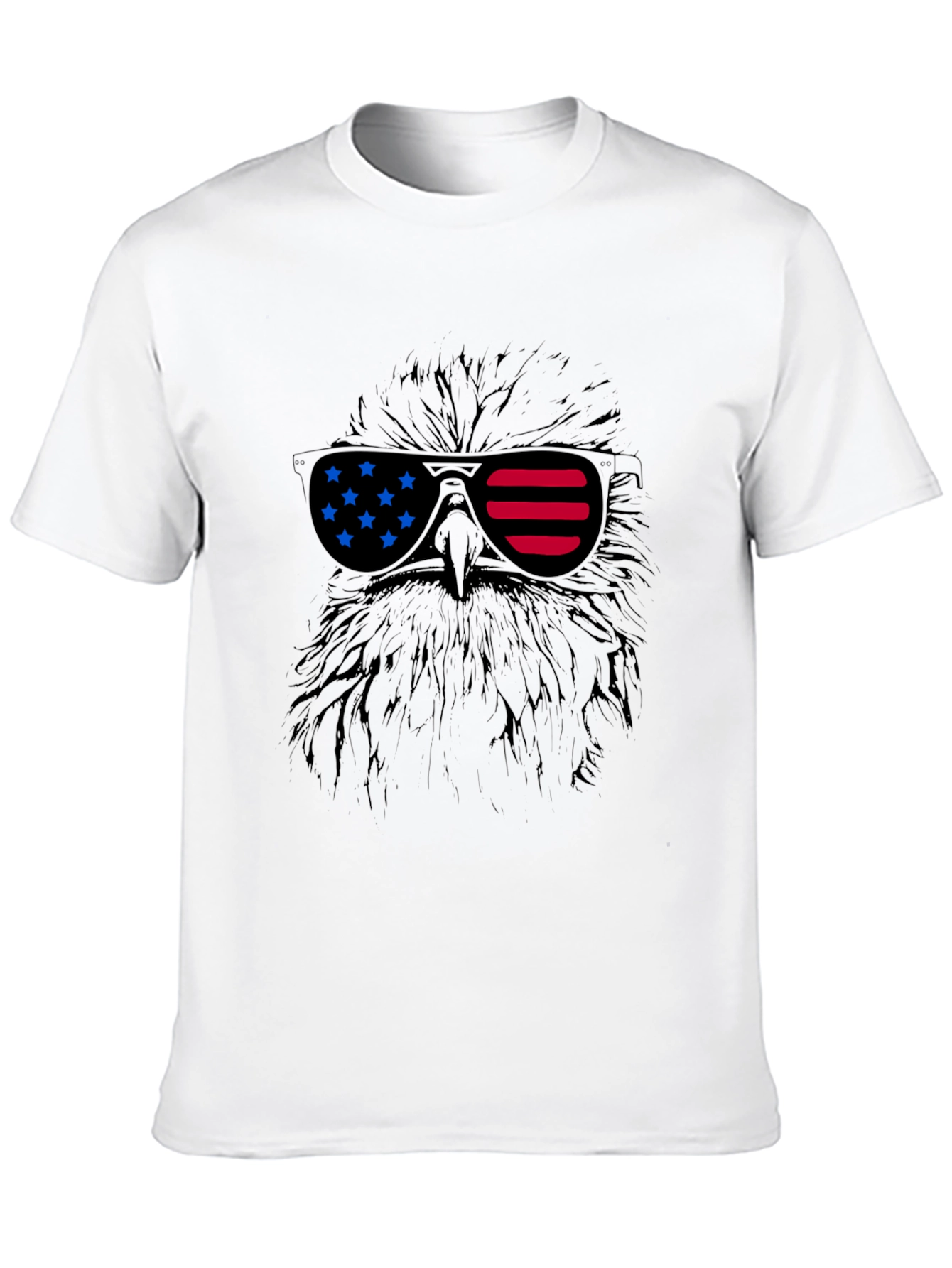 American Eagle Patriotic Sunglasses T-Shirt