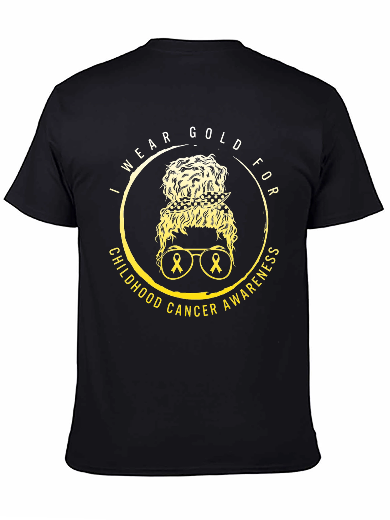 I Wear Gold For Childhood Cancer Awareness T-Shirt