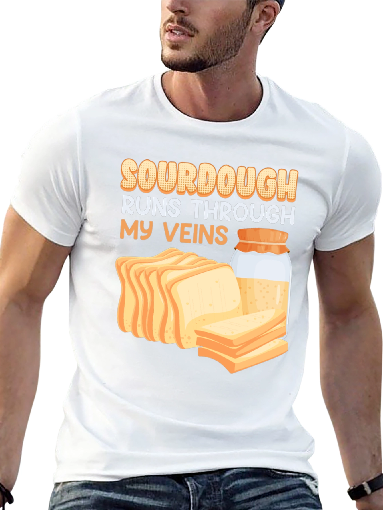 Sourdough Runs Through My Veins Graphic Tee