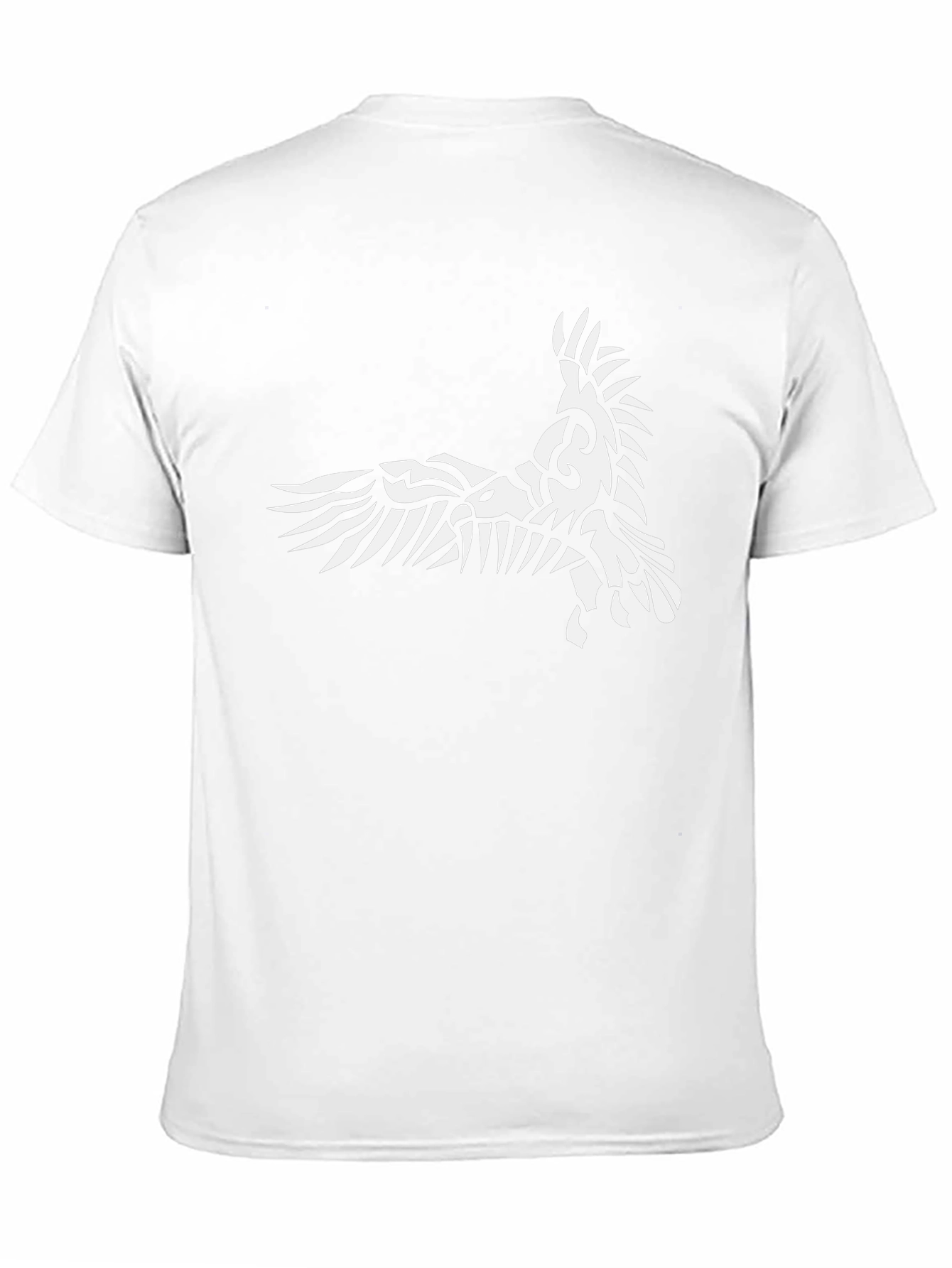 Raven Graphic Print Black T-Shirt