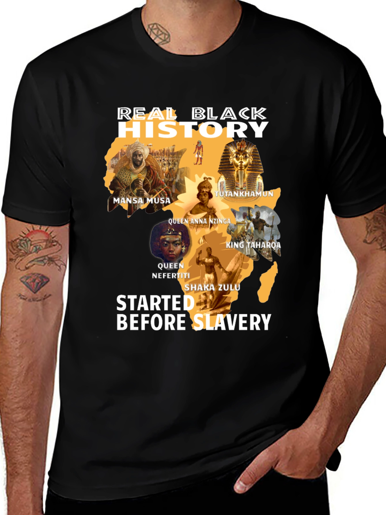 Black History T-Shirt: African Leaders