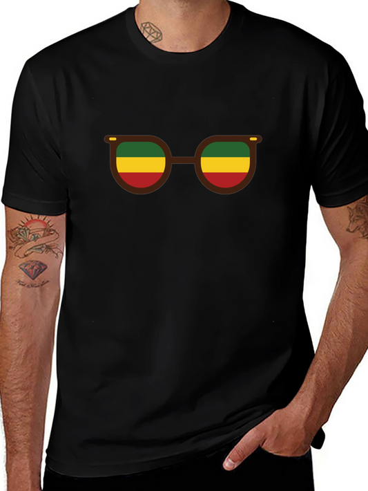 Rasta Glasses T-Shirt - Reggae Style