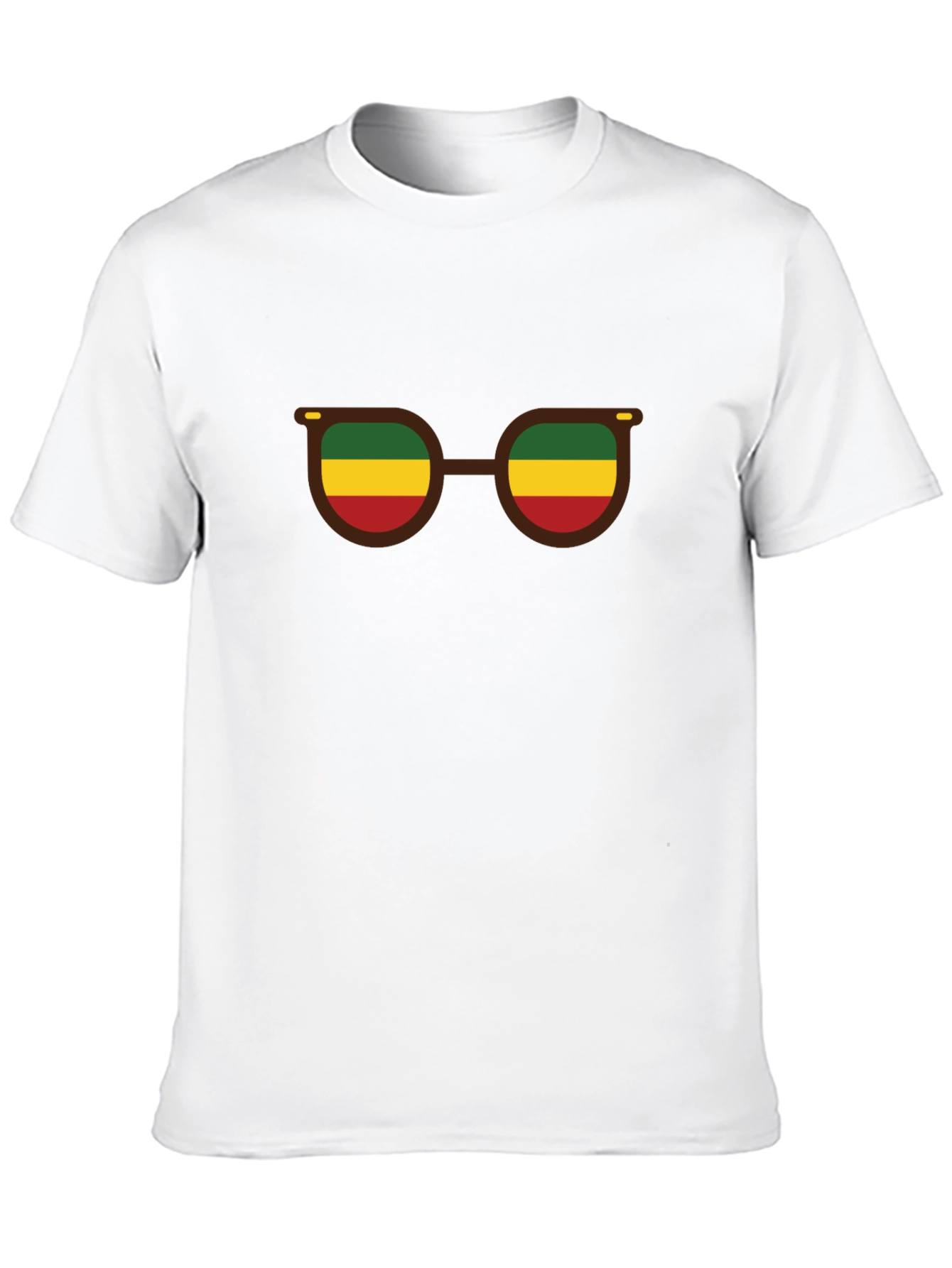 Rasta Glasses T-Shirt - Reggae Style